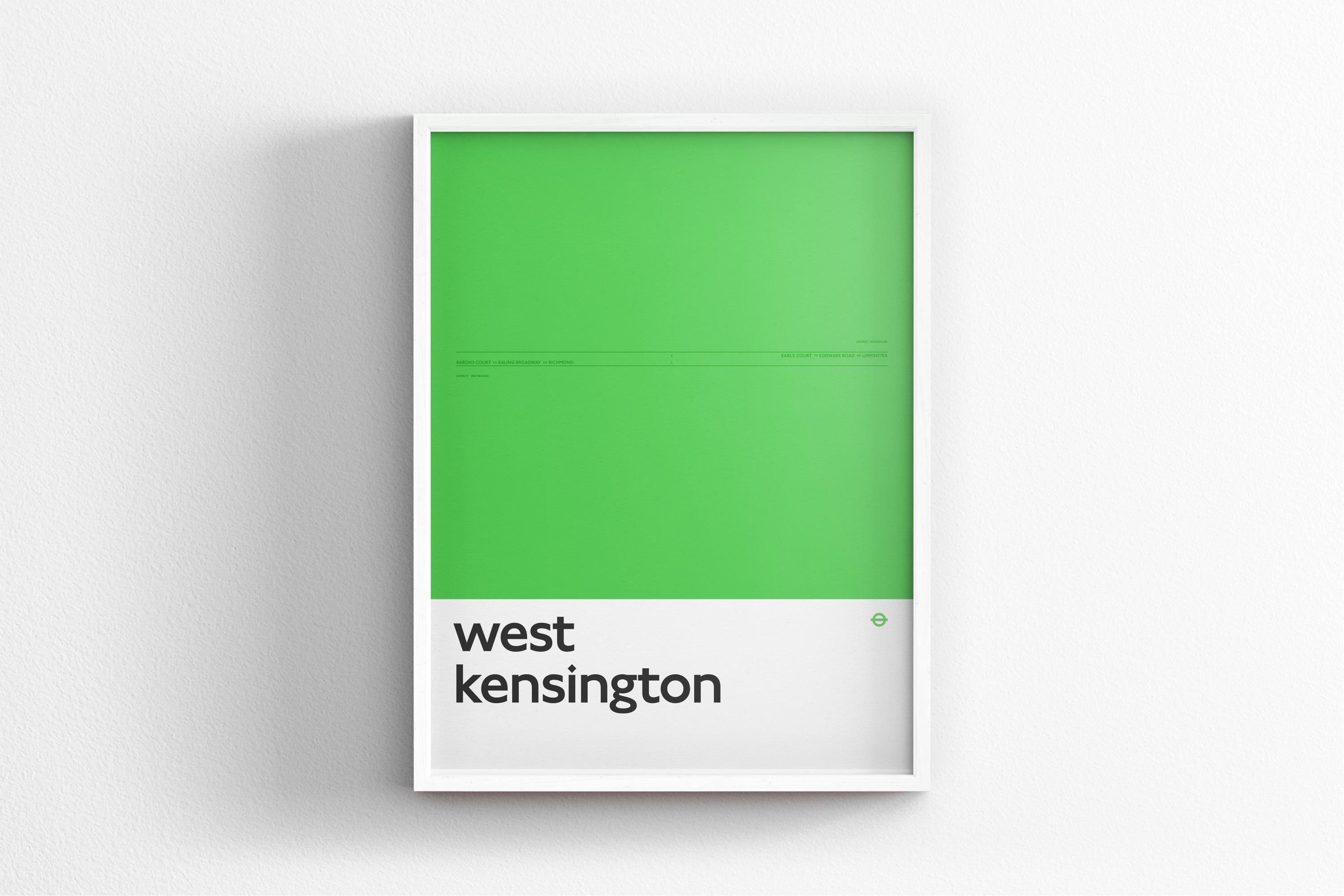 West Kensington Station – London Underground