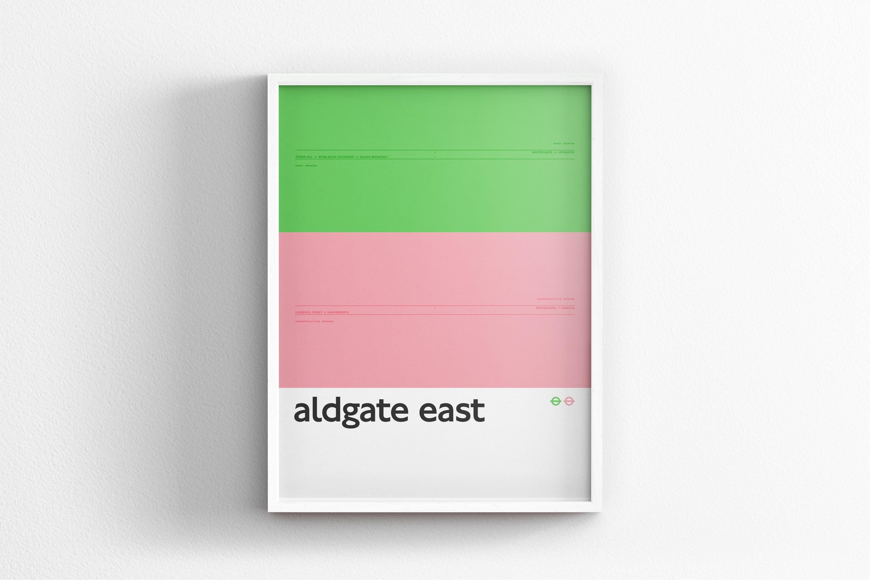 Aldgate East Station – London Underground
