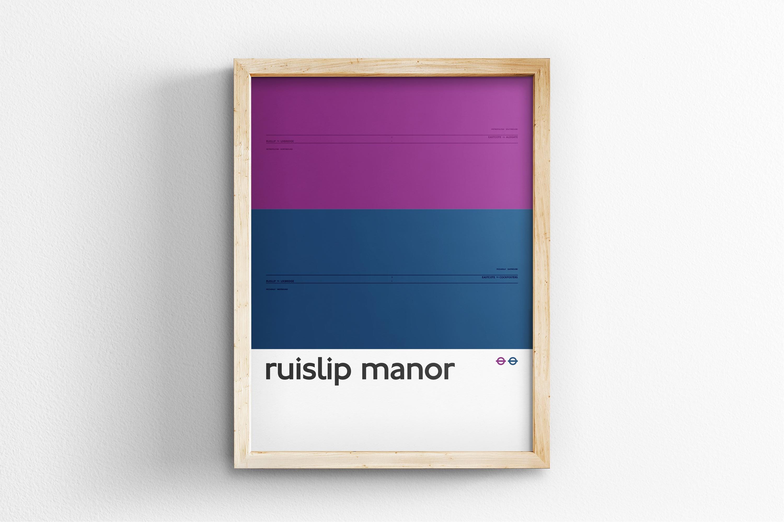 Ruislip Manor Station – London Underground