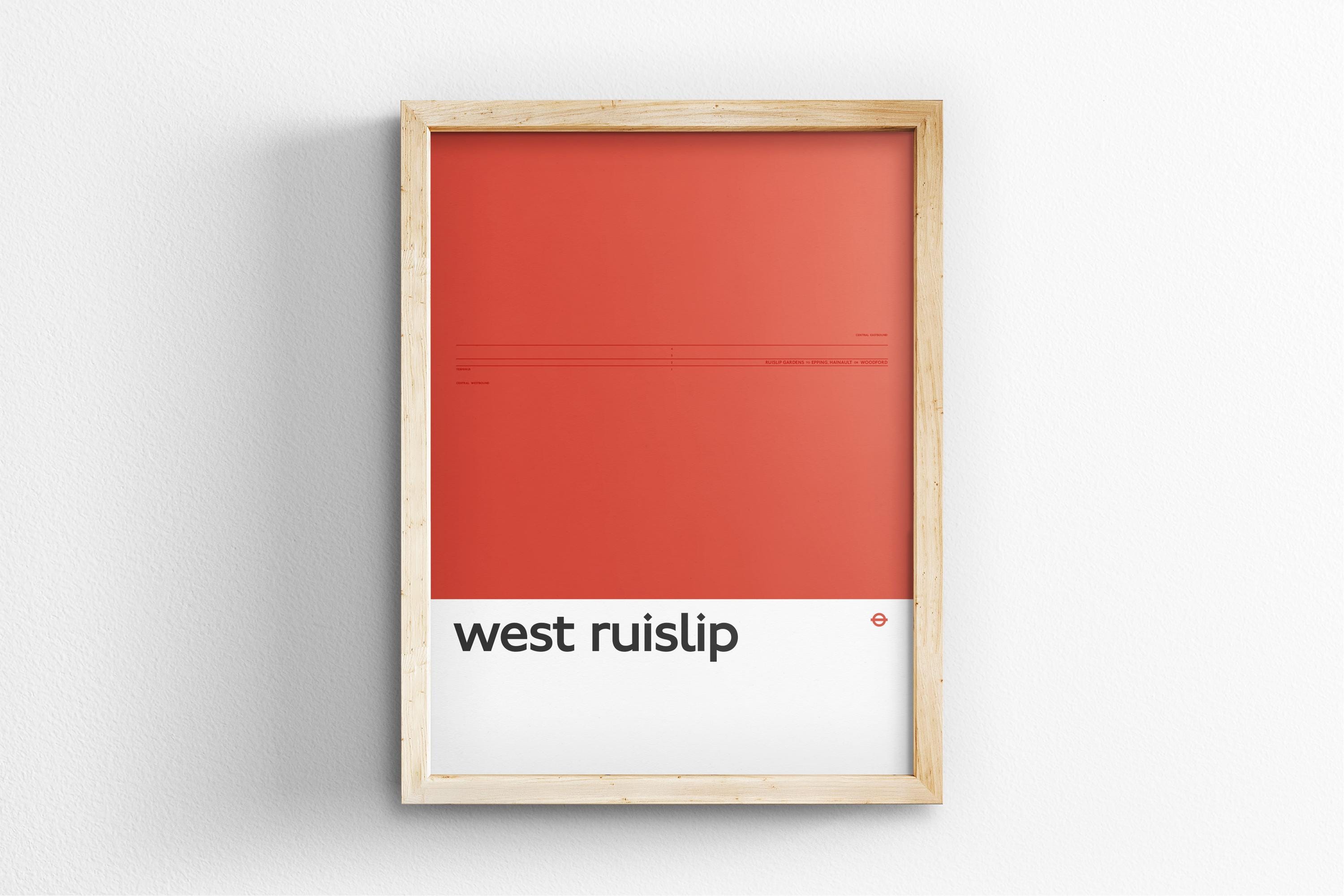 West Ruislip Station – London Underground