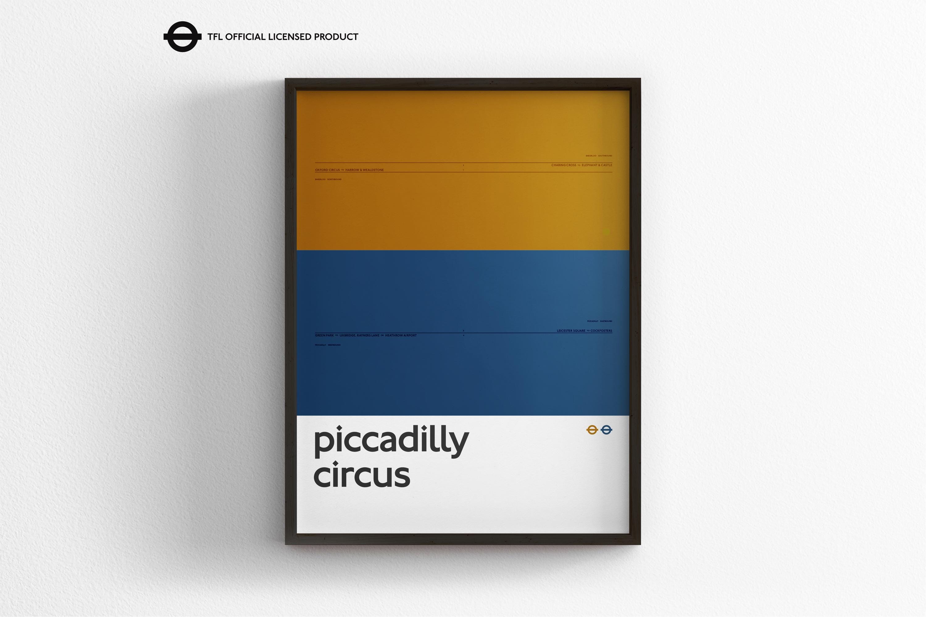 Piccadilly Circus Station – London Underground