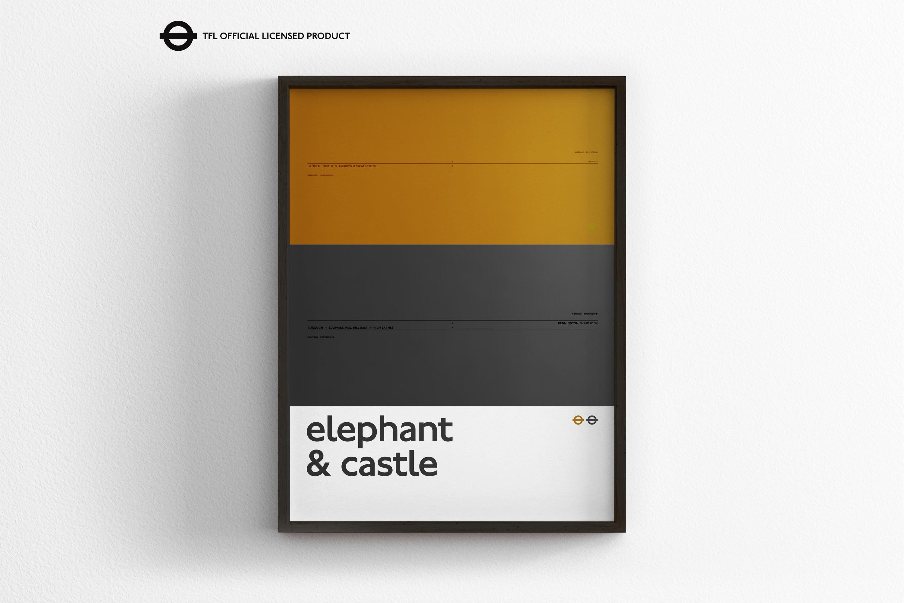 Elephant & Castle Station – London Underground