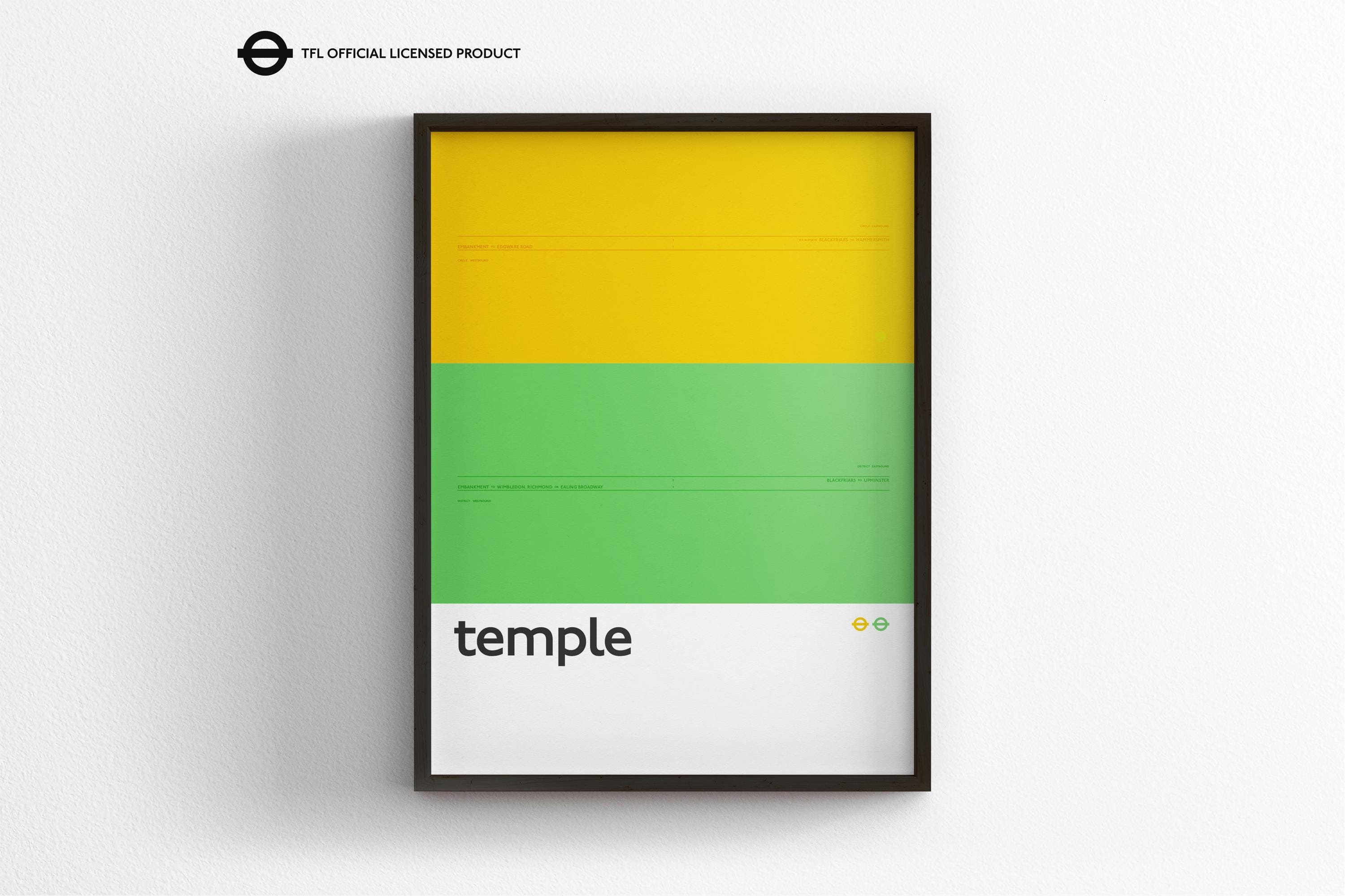 Temple Station – London Underground