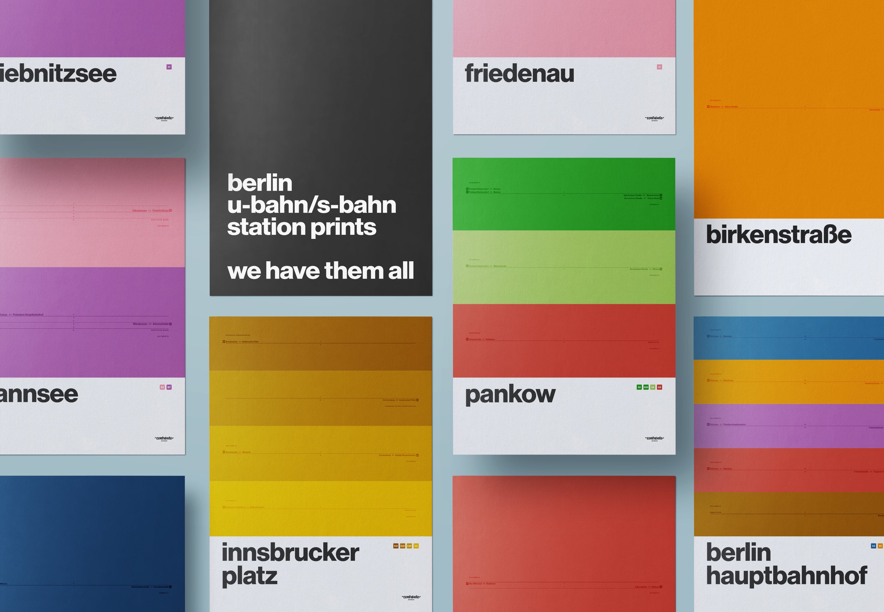 Berlin U-Bahn S-Bahn / All Stations