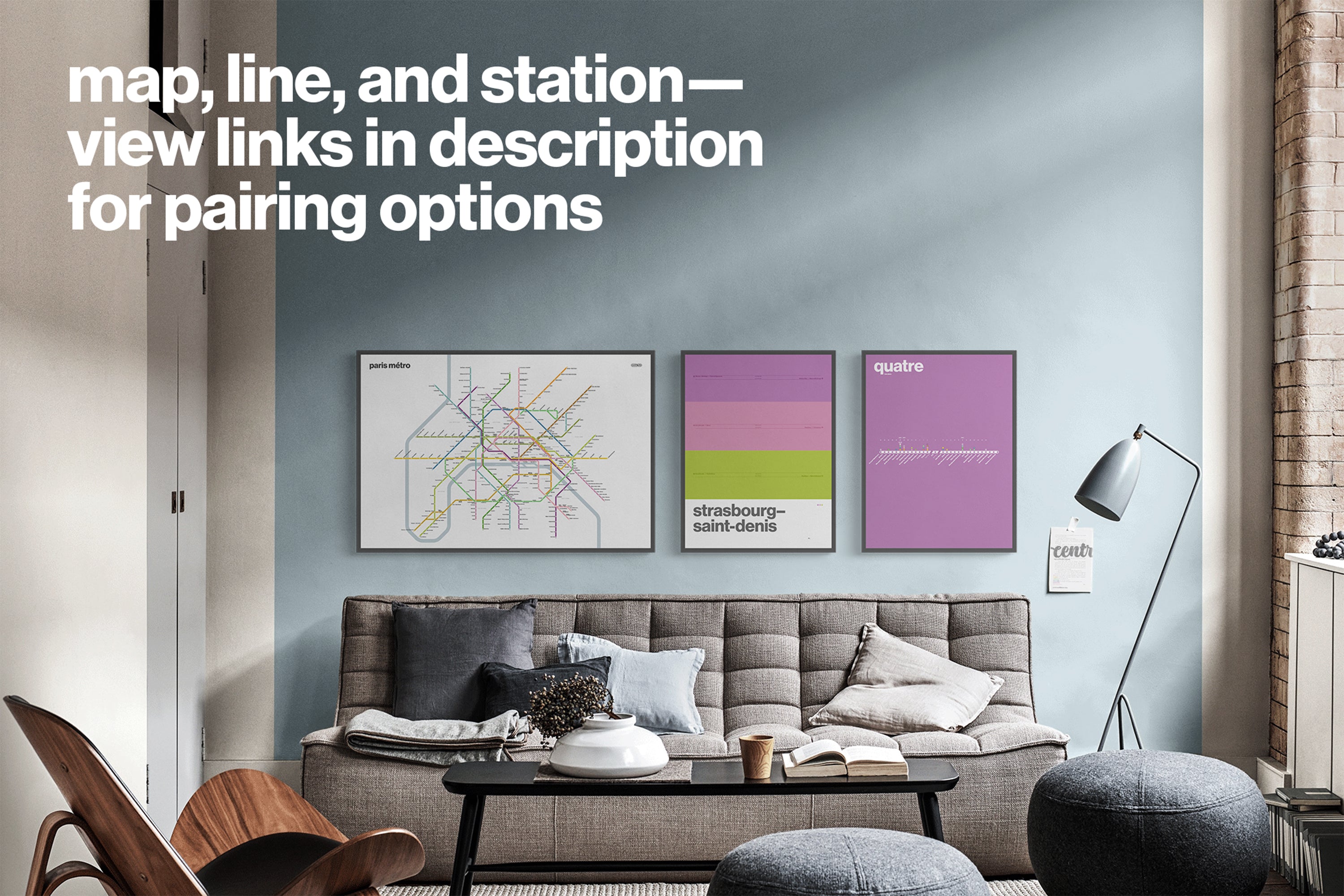 Line 4 Map / Paris Metro