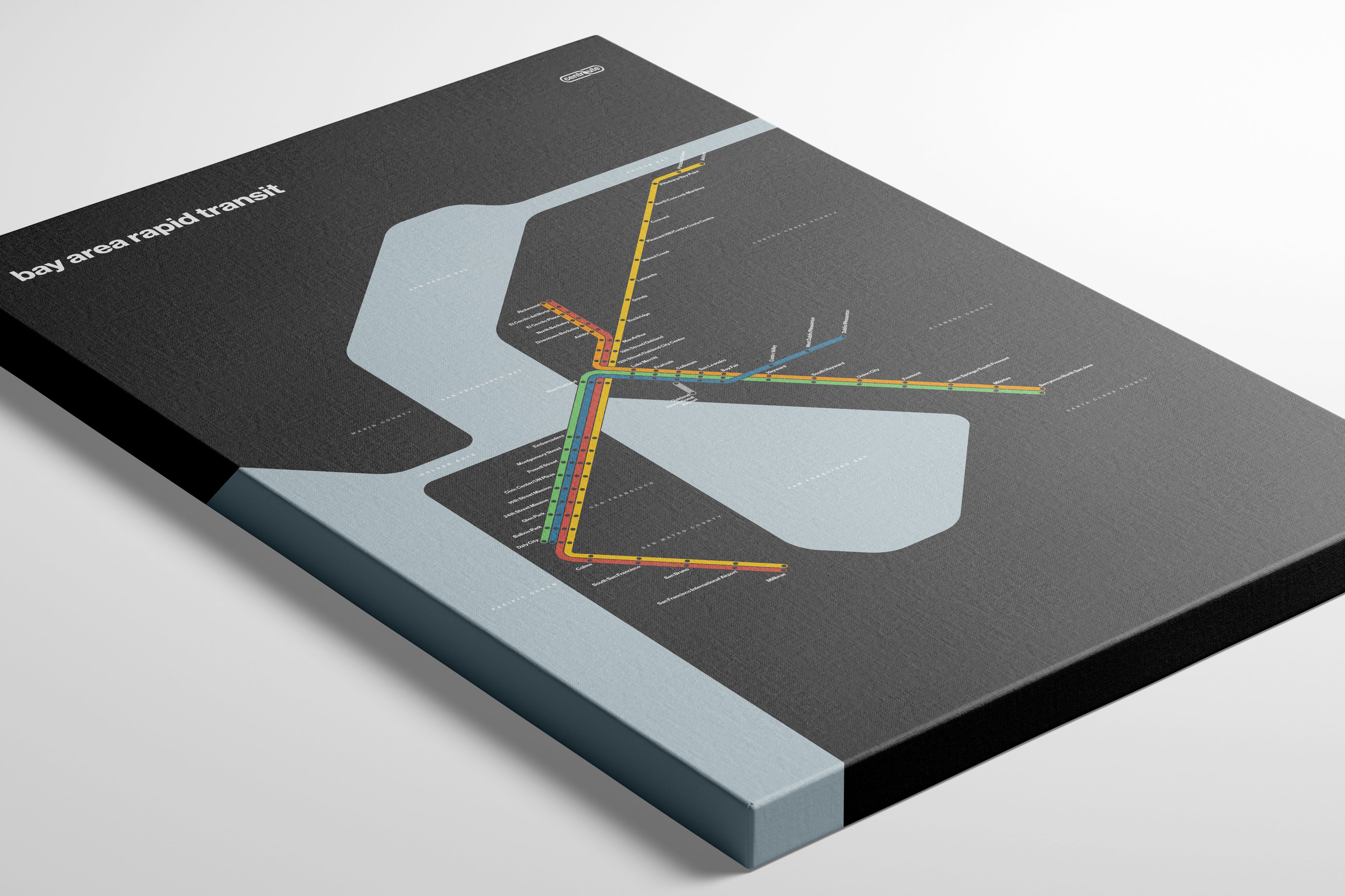 BART / Dark Mode System Map