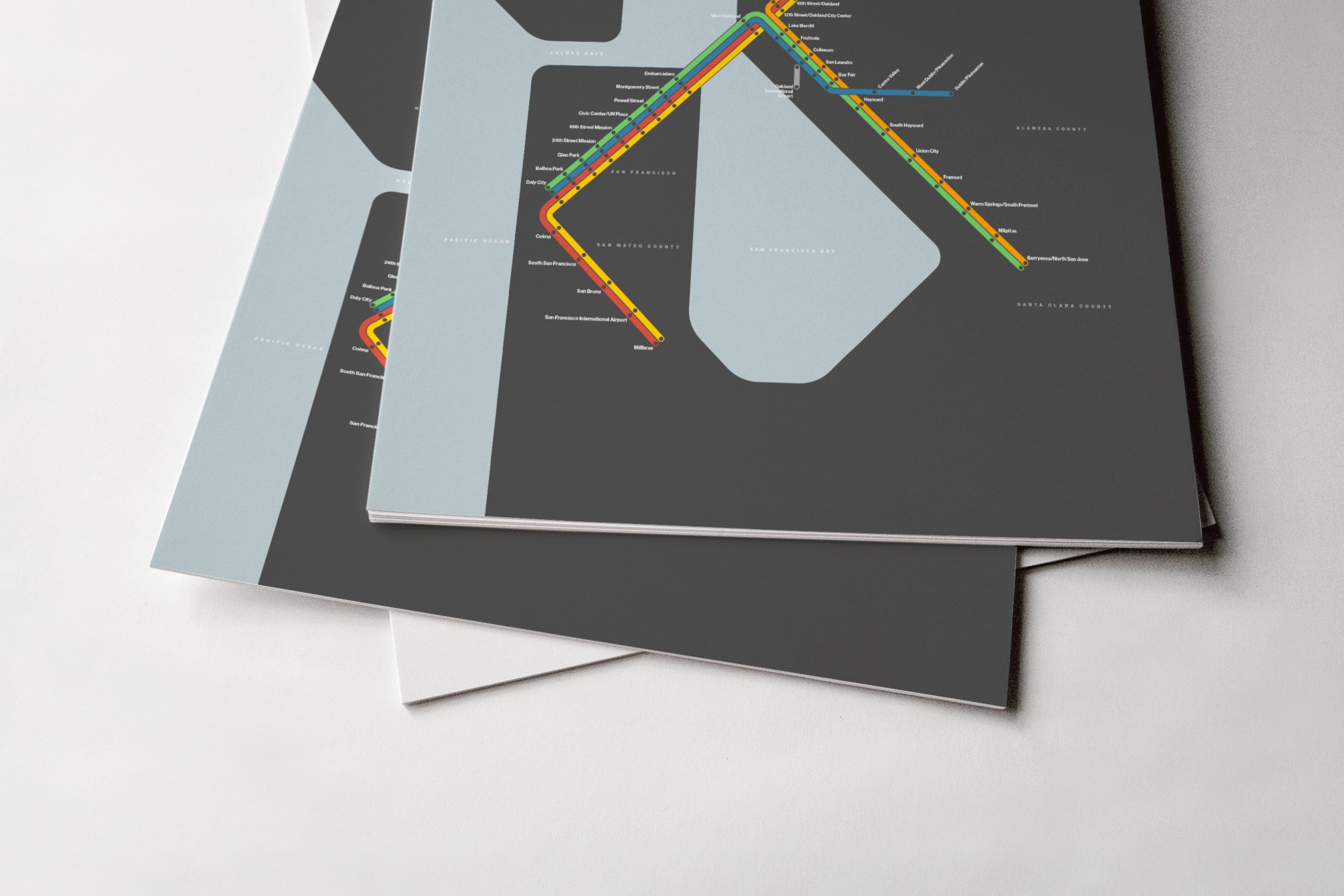 BART / Dark Mode System Map
