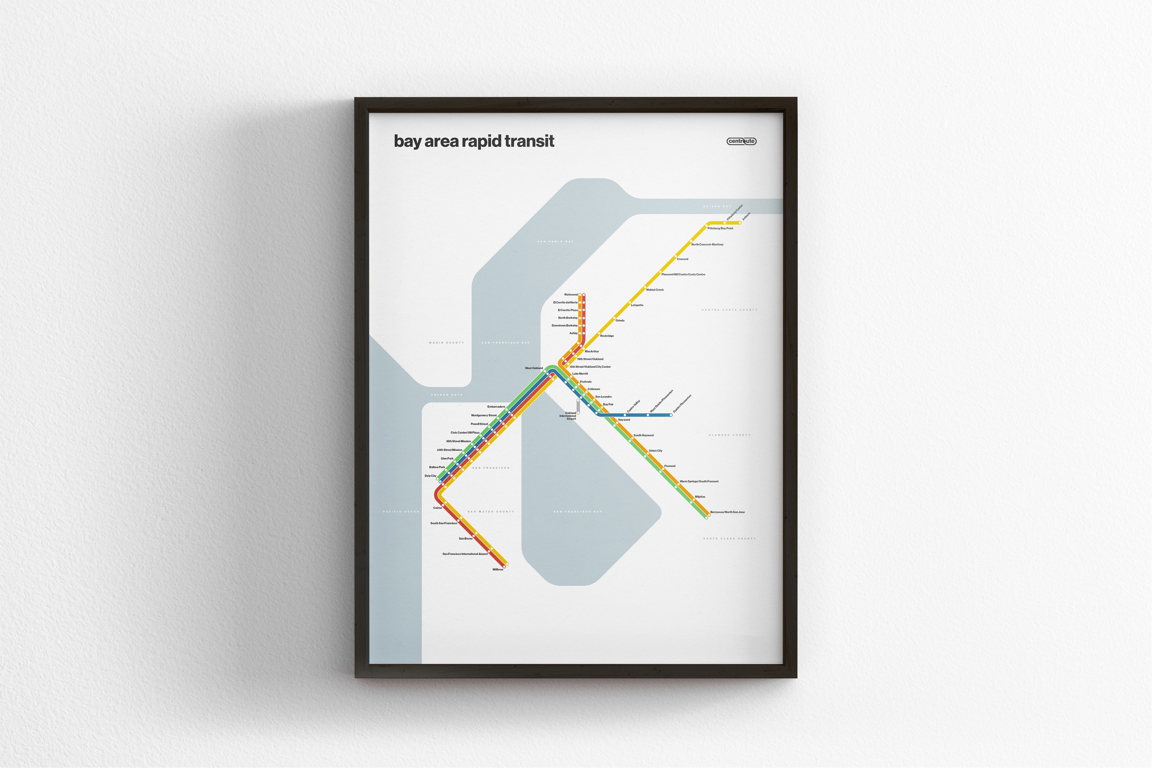 BART / Light Mode System Map