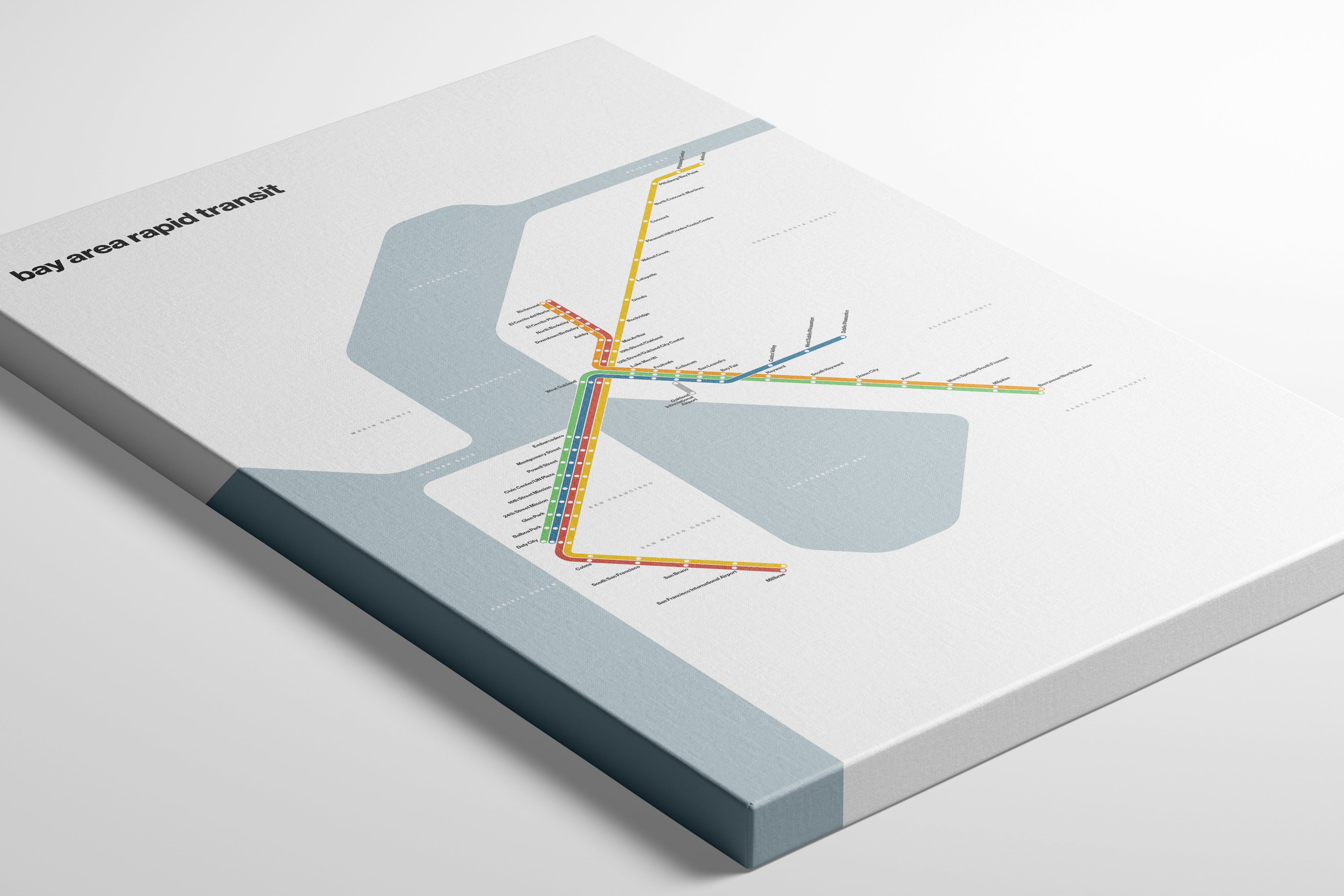 BART / Light Mode System Map