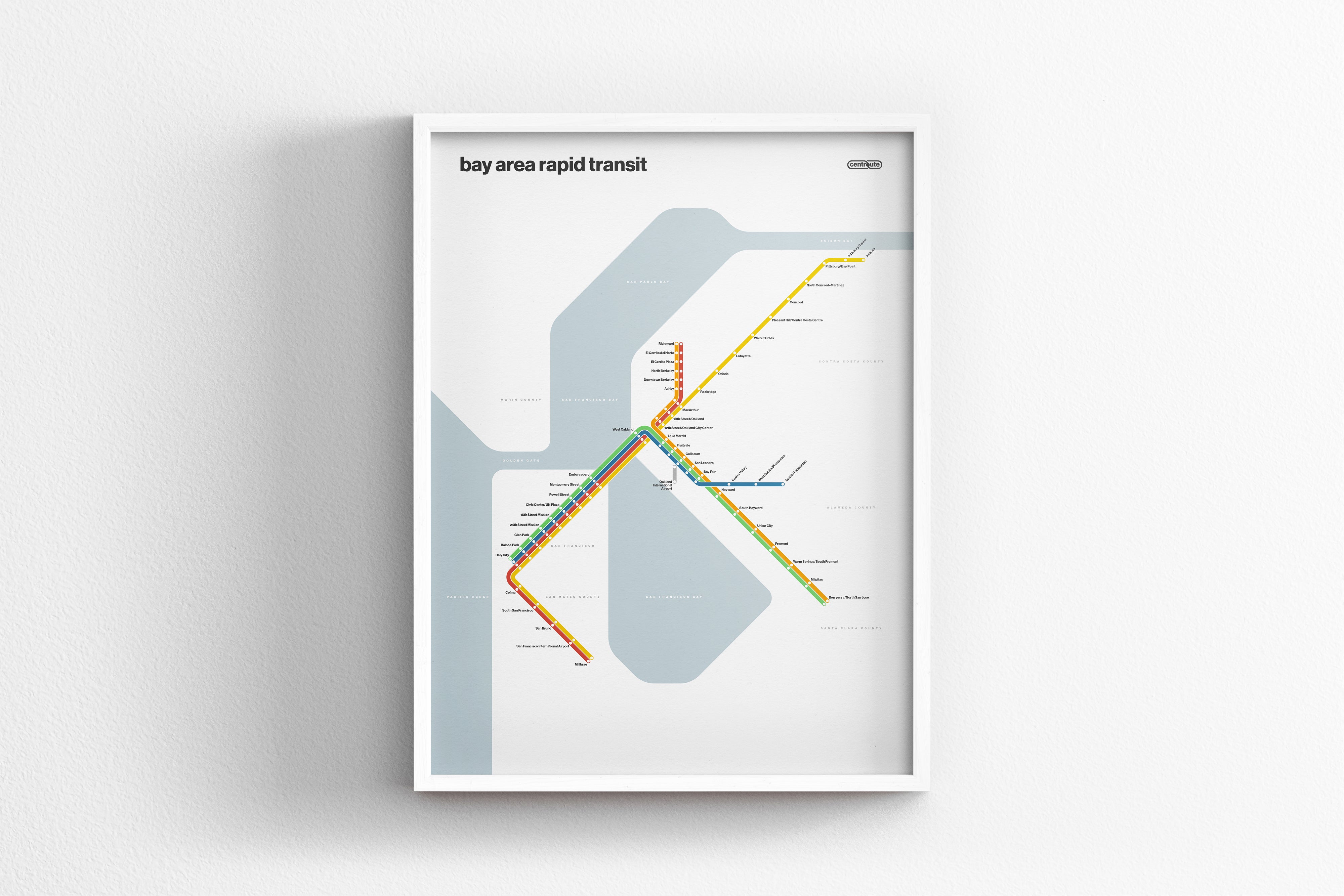 BART / Light Mode System Map
