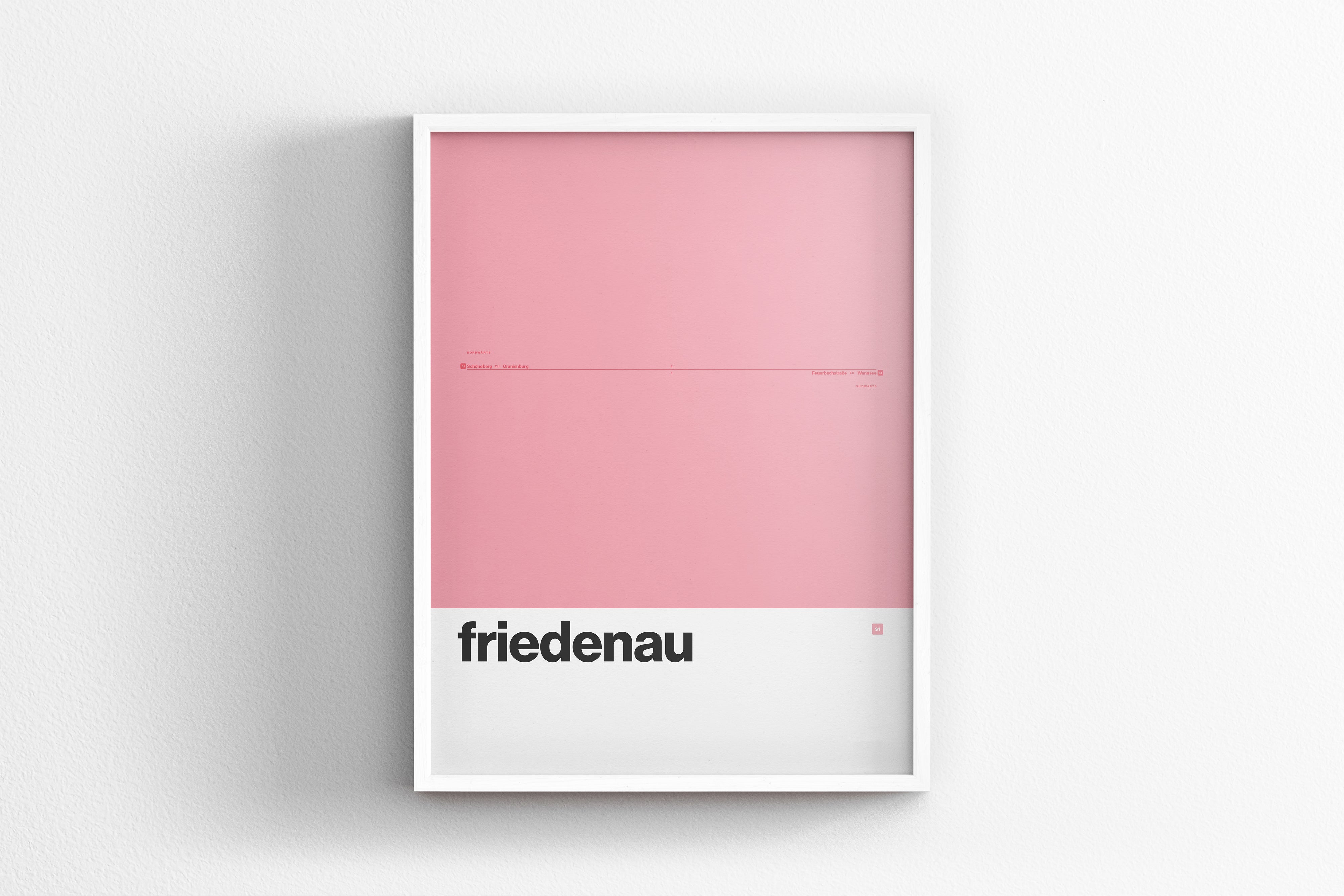 Friedenau Station / Berlin S-Bahn U-Bahn