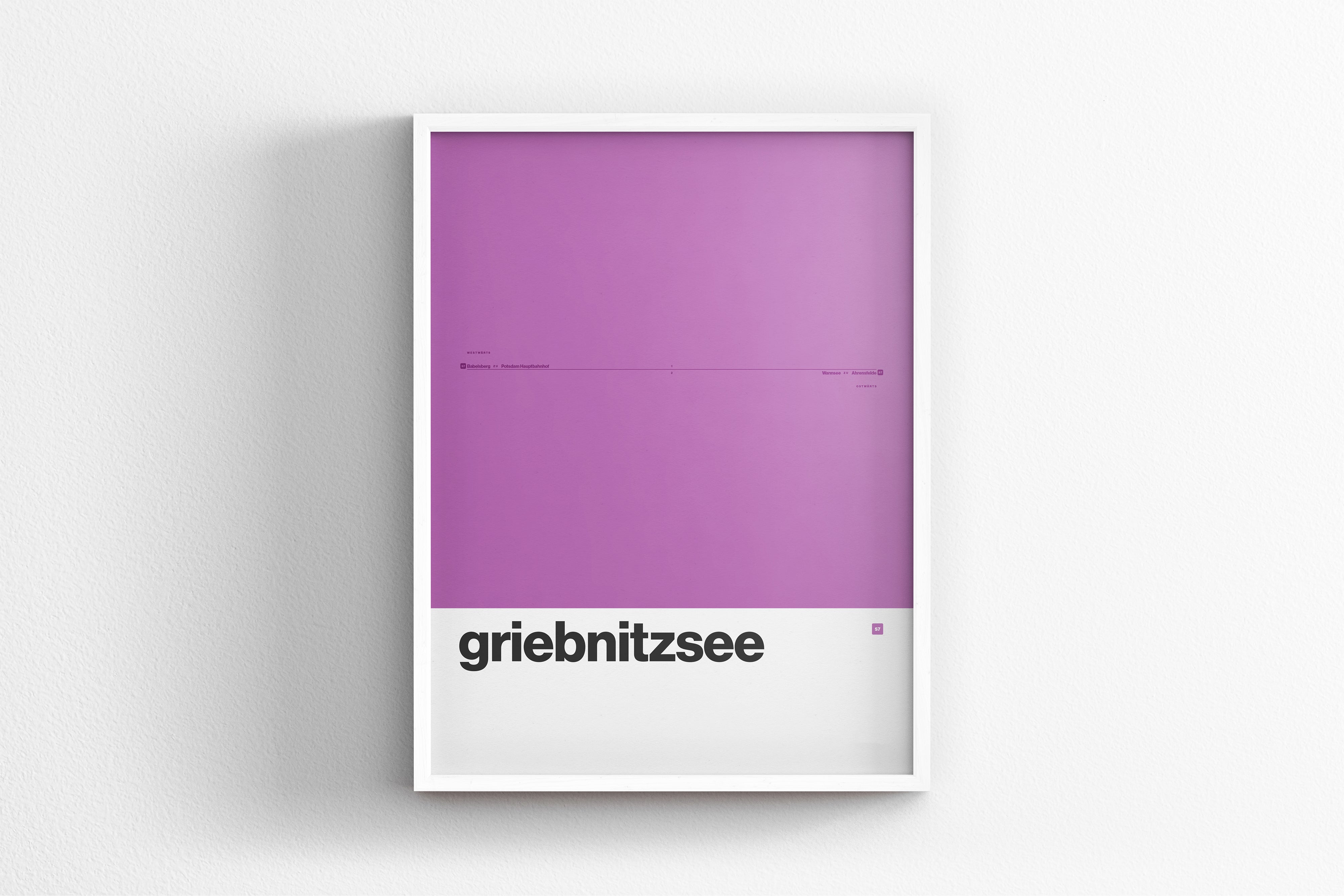 Griebnitzsee Station / Berlin S-Bahn U-Bahn