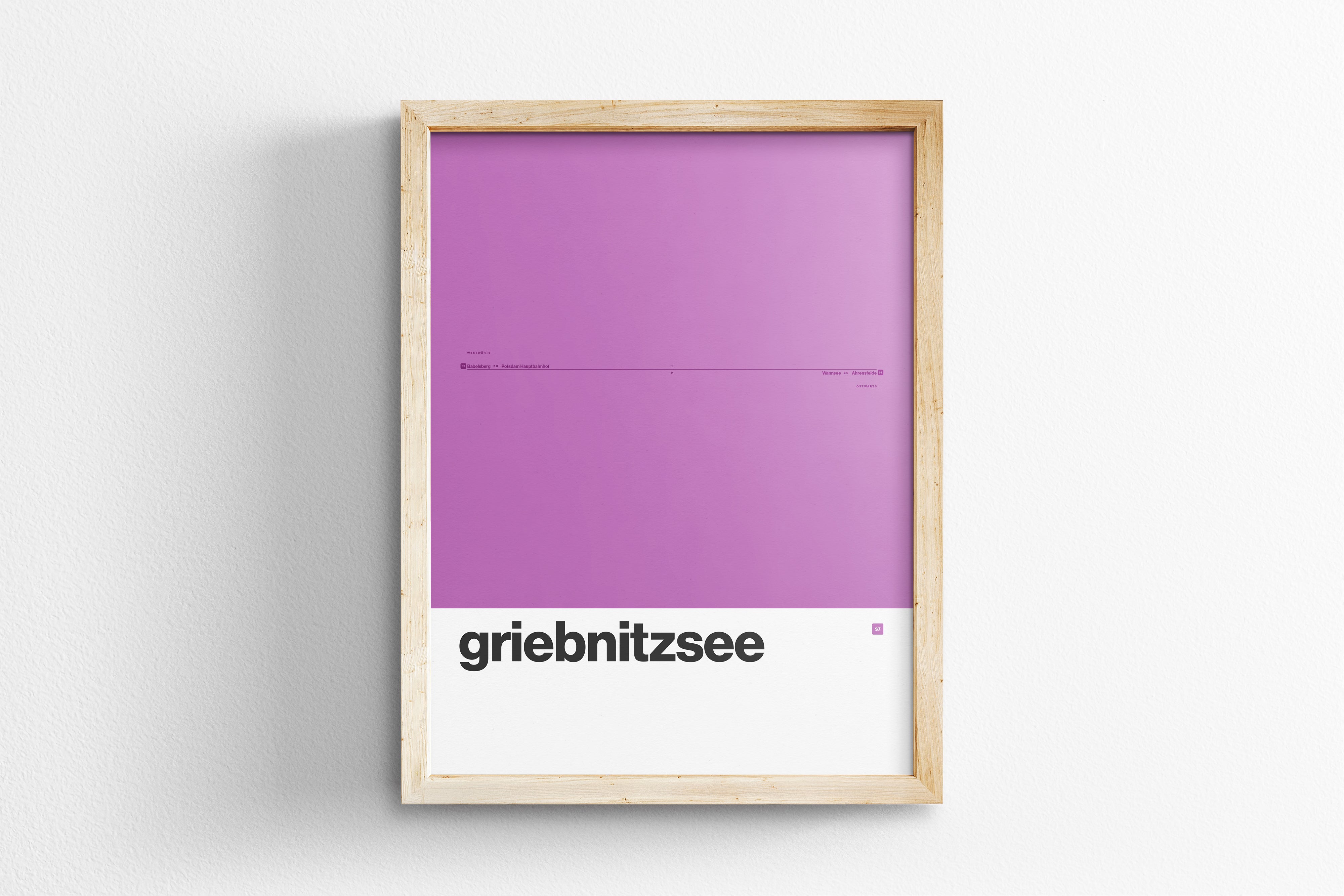 Griebnitzsee Station / Berlin S-Bahn U-Bahn