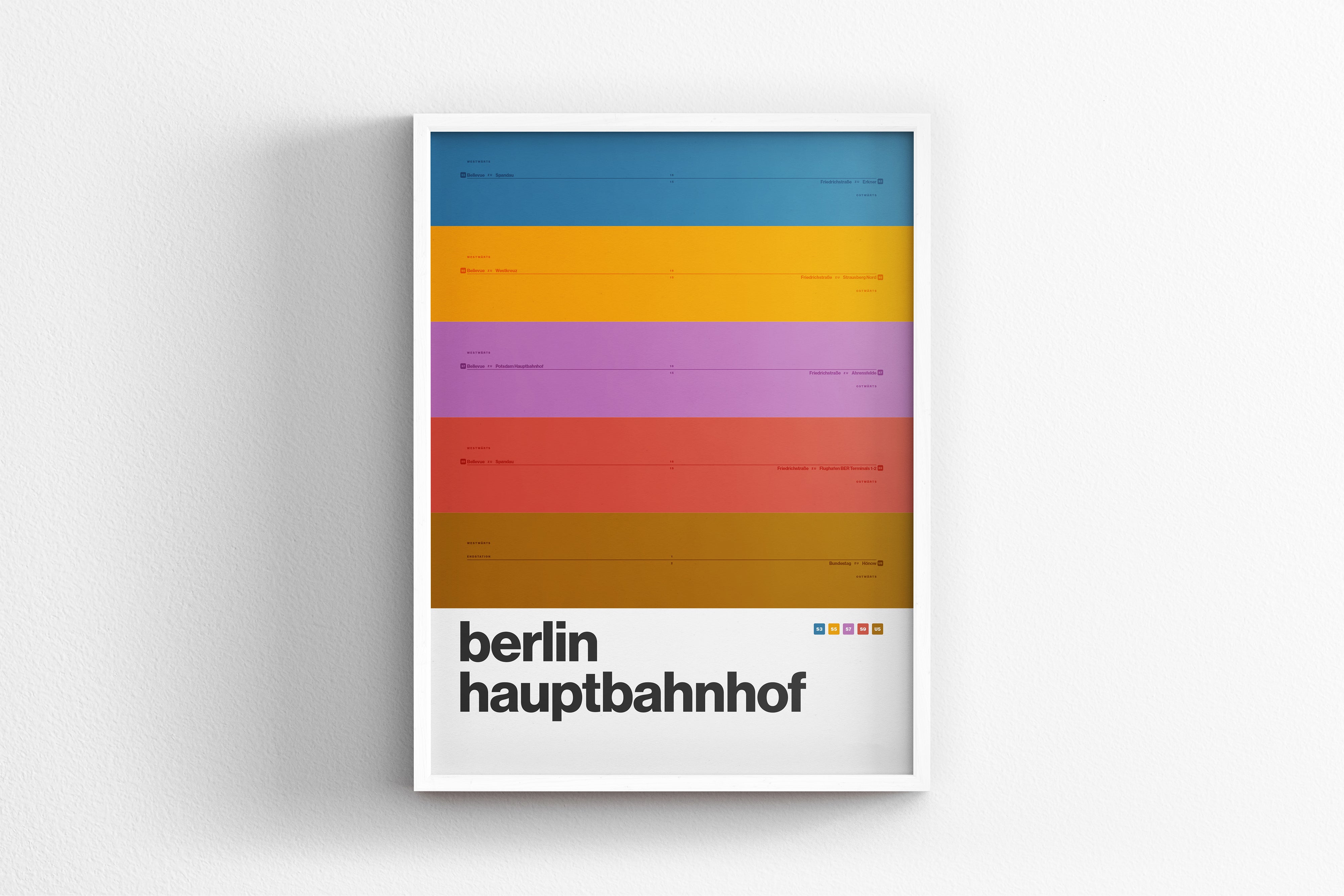 Hauptbahnhof Station / Berlin S-Bahn U-Bahn