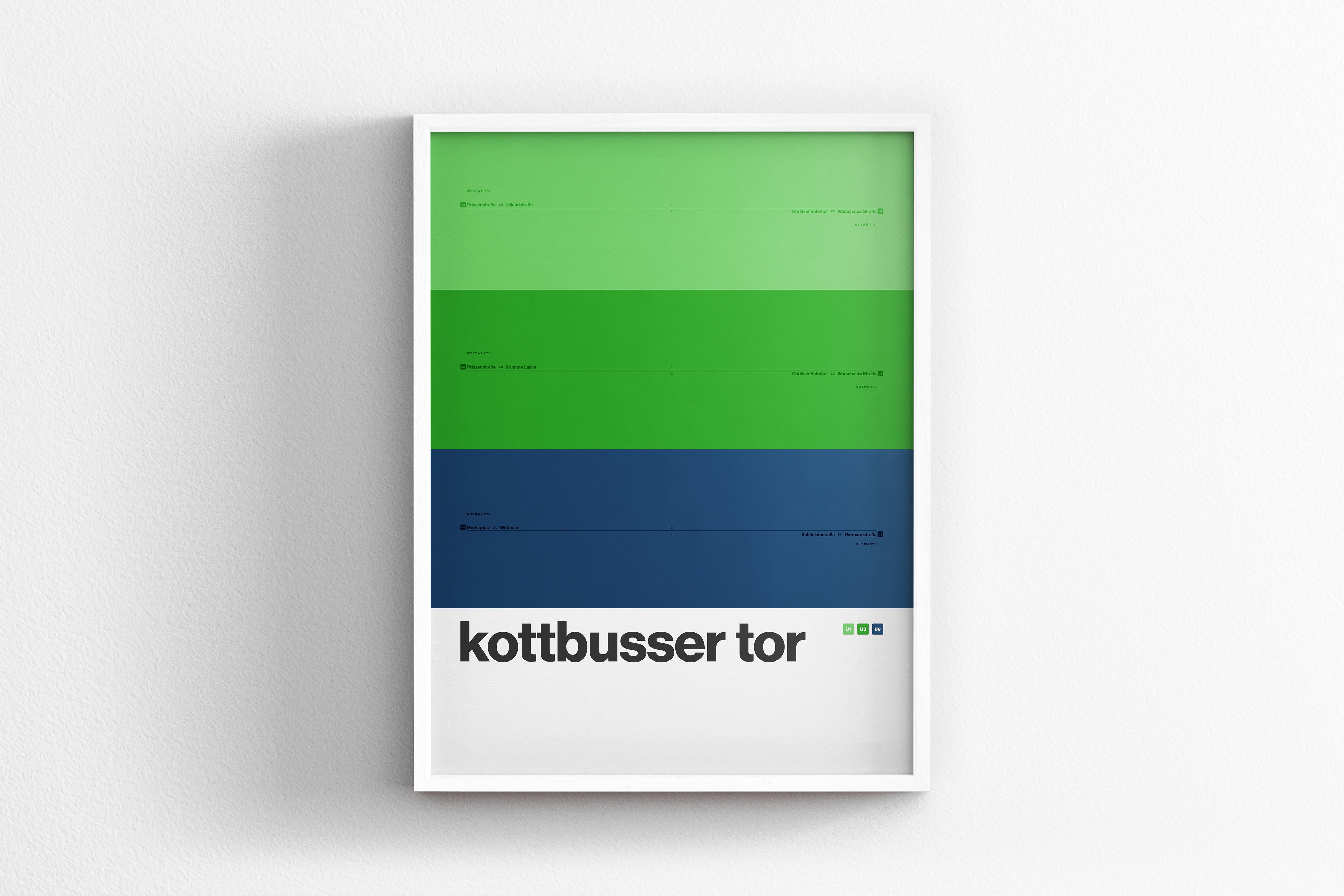 Kottbusser Tor Station / Berlin S-Bahn U-Bahn