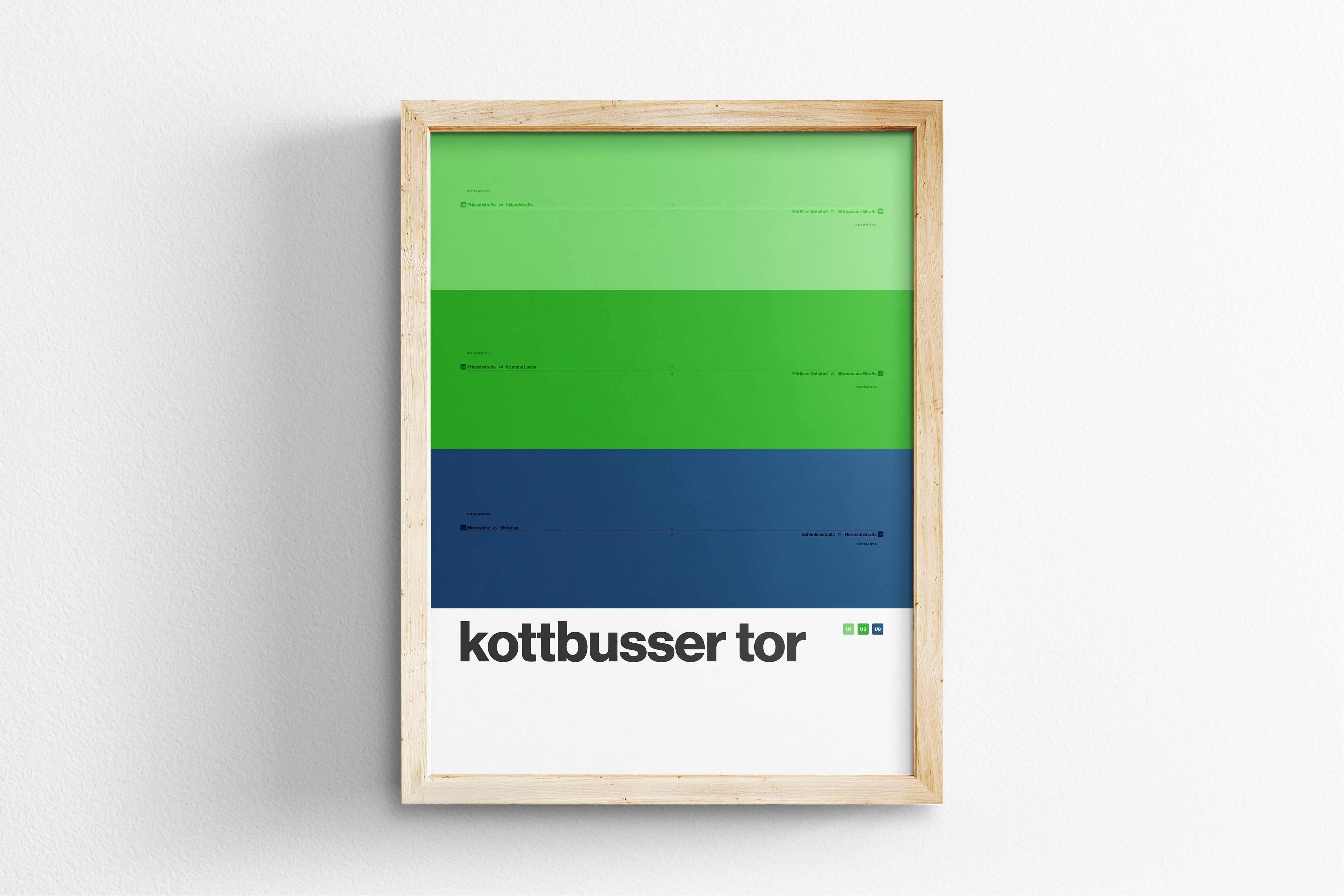 Kottbusser Tor Station / Berlin S-Bahn U-Bahn