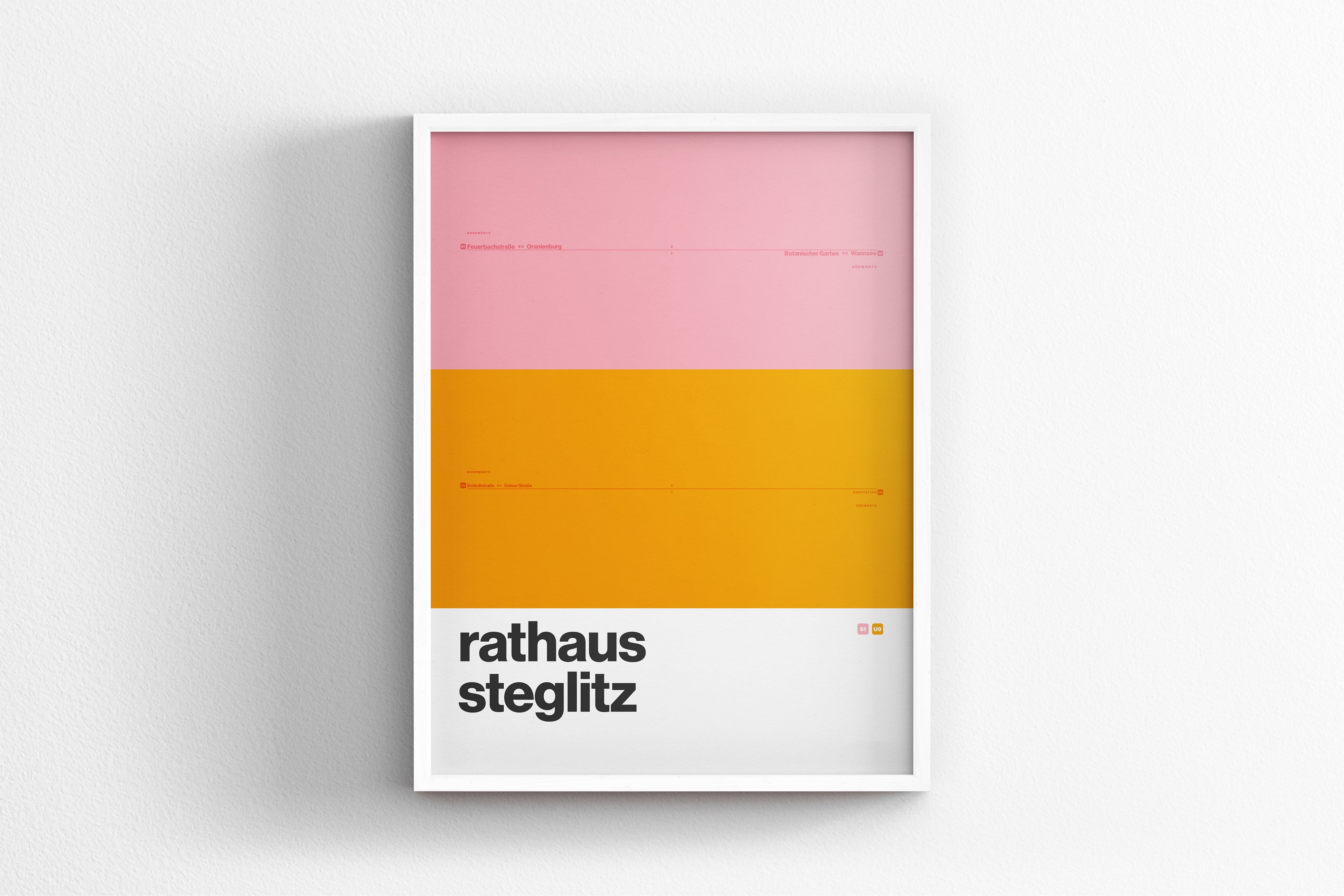 Rathaus Steglitz Station / Berlin S-Bahn U-Bahn