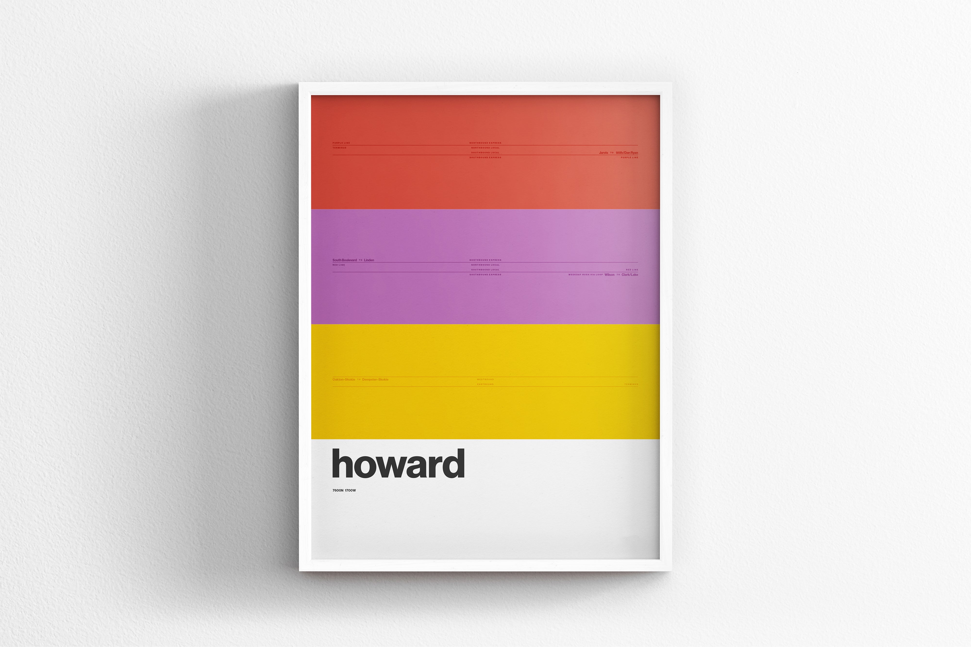 Howard Station / Chicago L