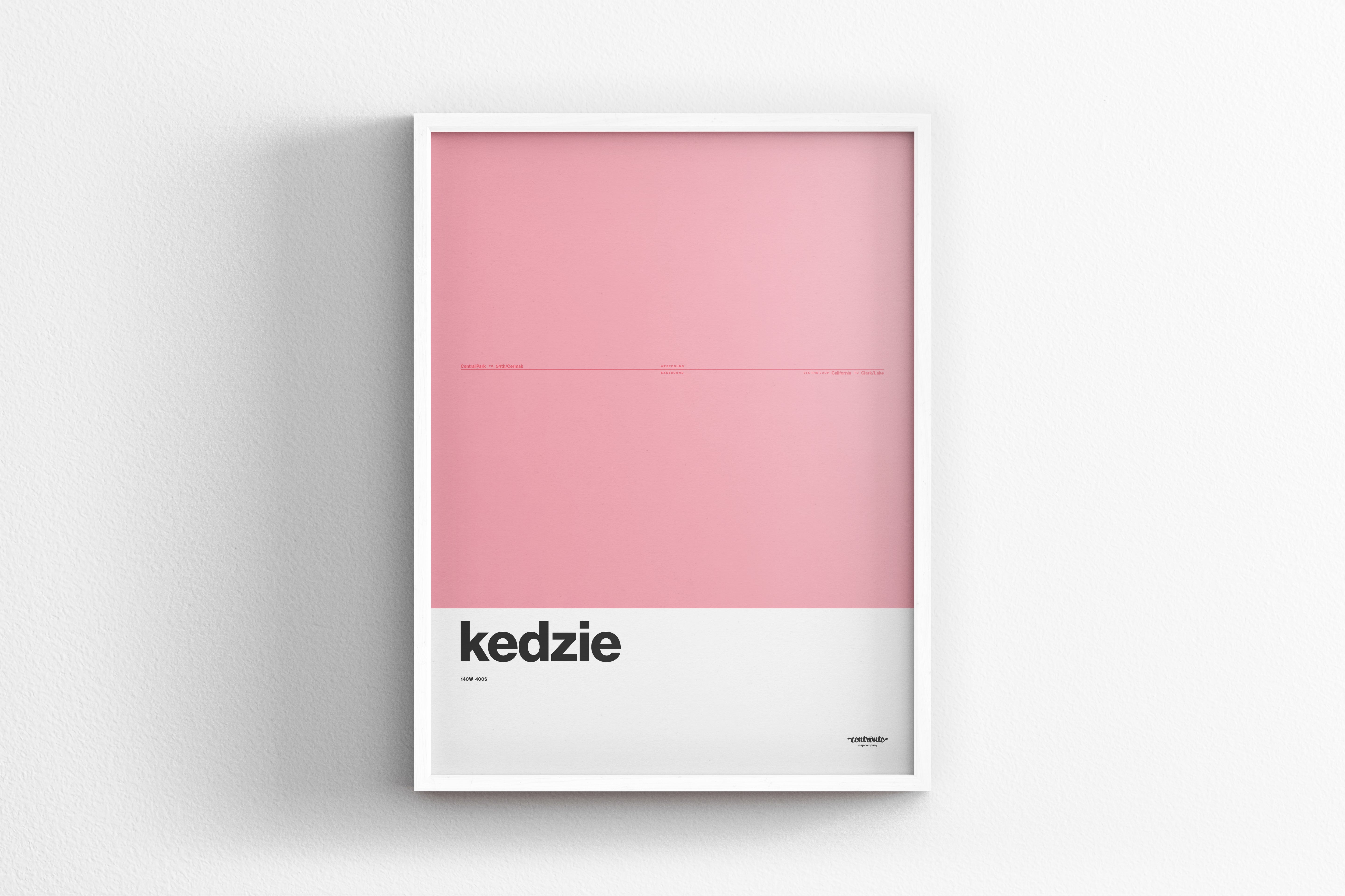 Kedzie Station Pink Line / Chicago L