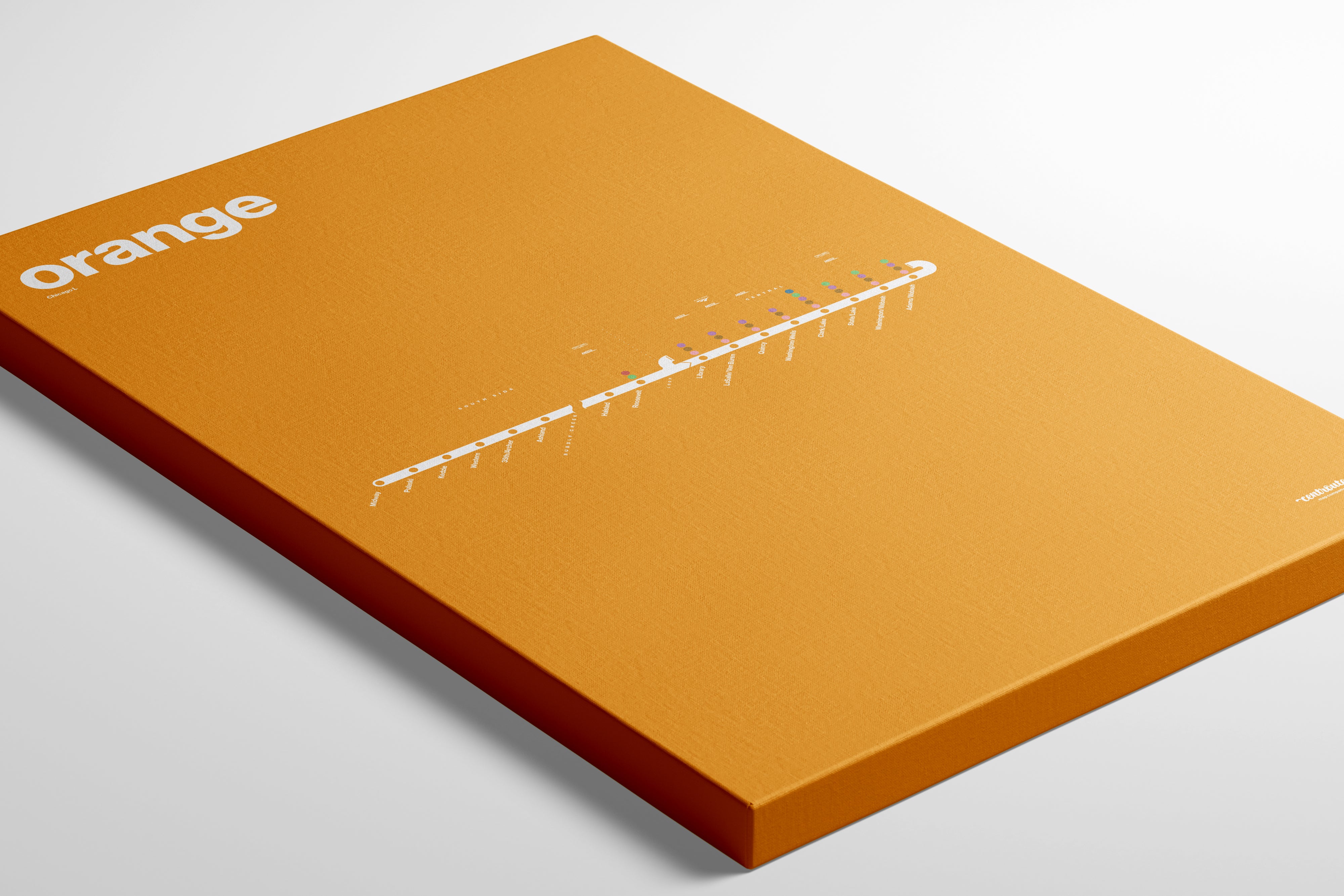 Orange Line Map / Chicago L