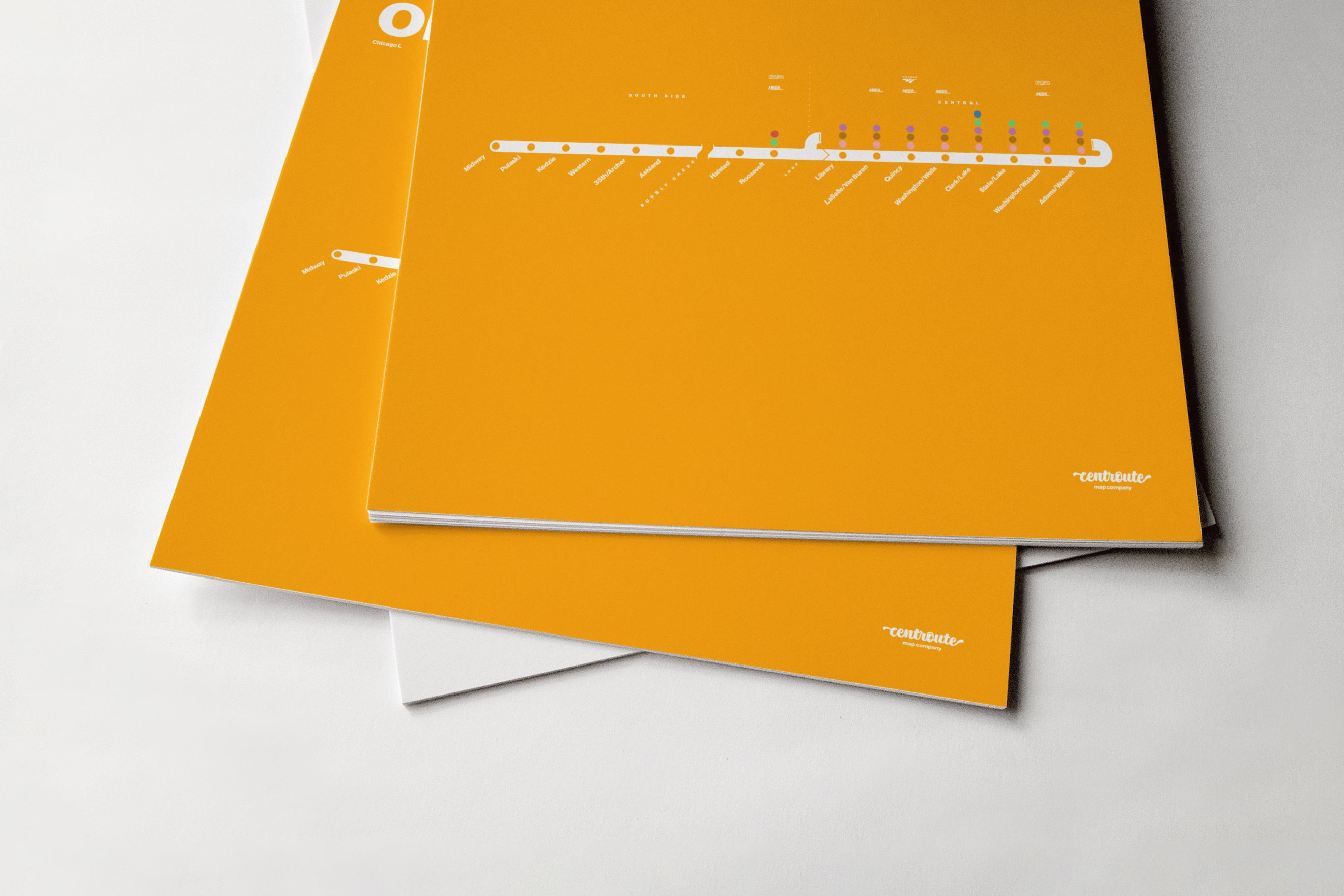 Orange Line Map / Chicago L