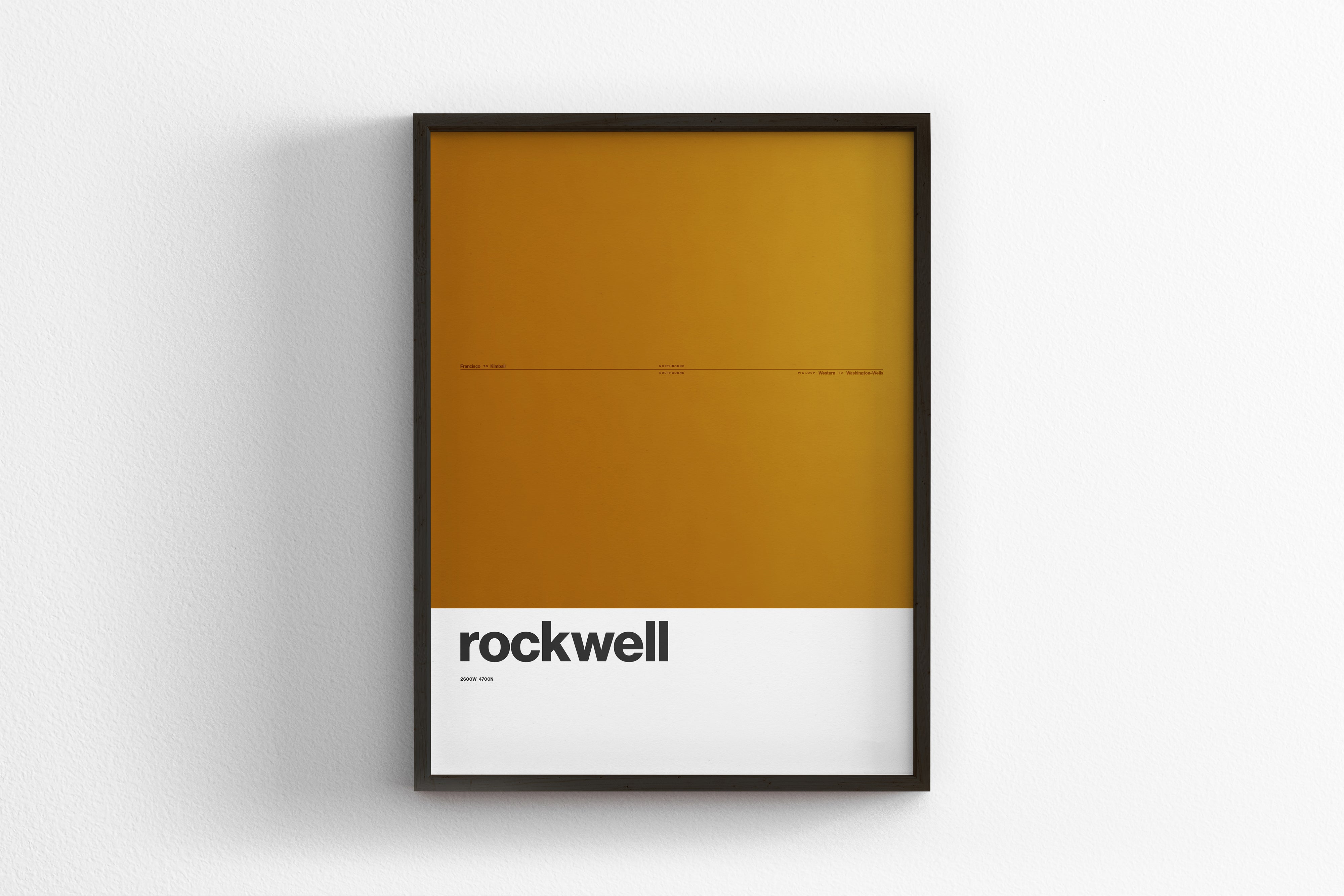 Rockwell Station / Chicago L