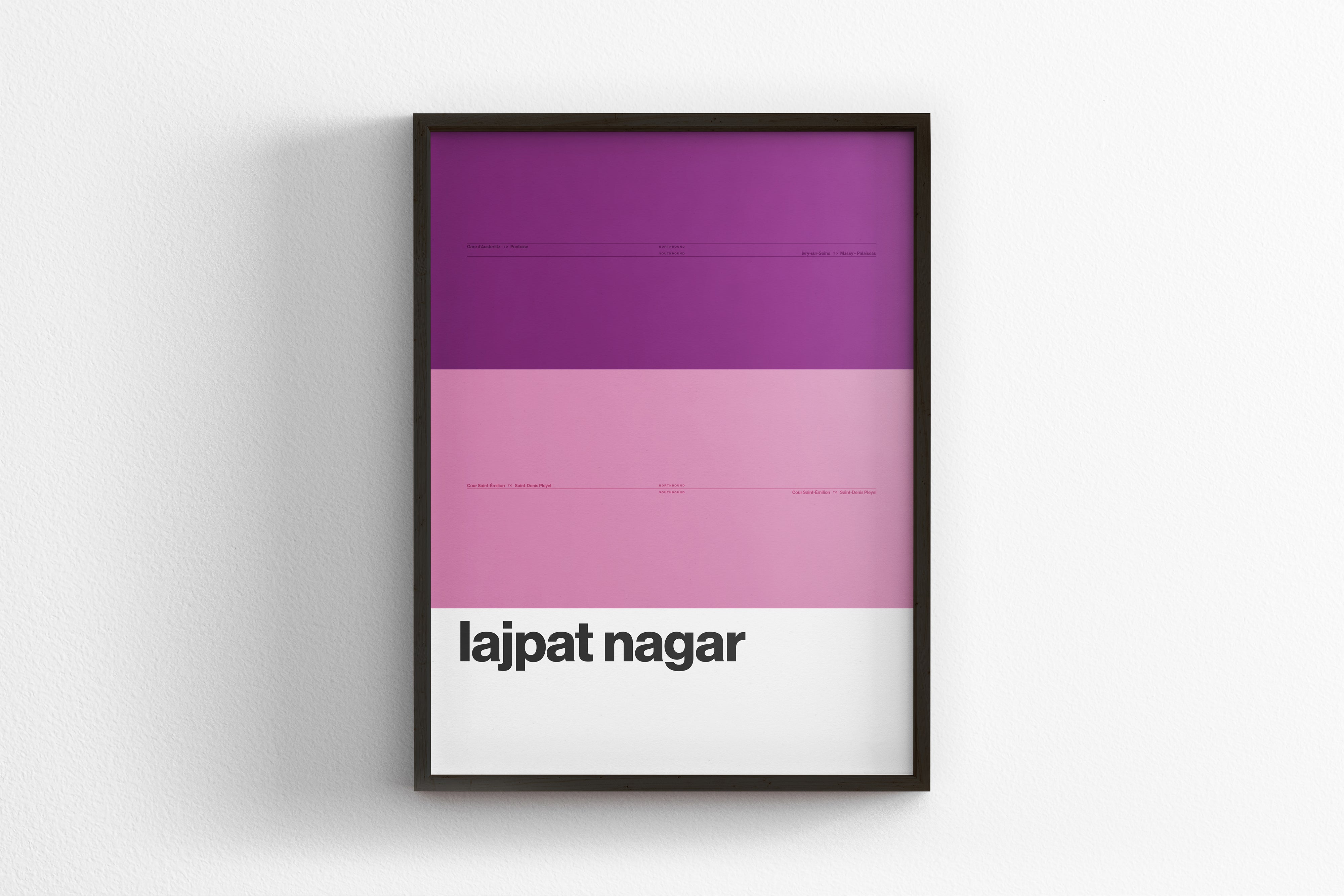 Lajpat Nagar Station / Delhi Metro