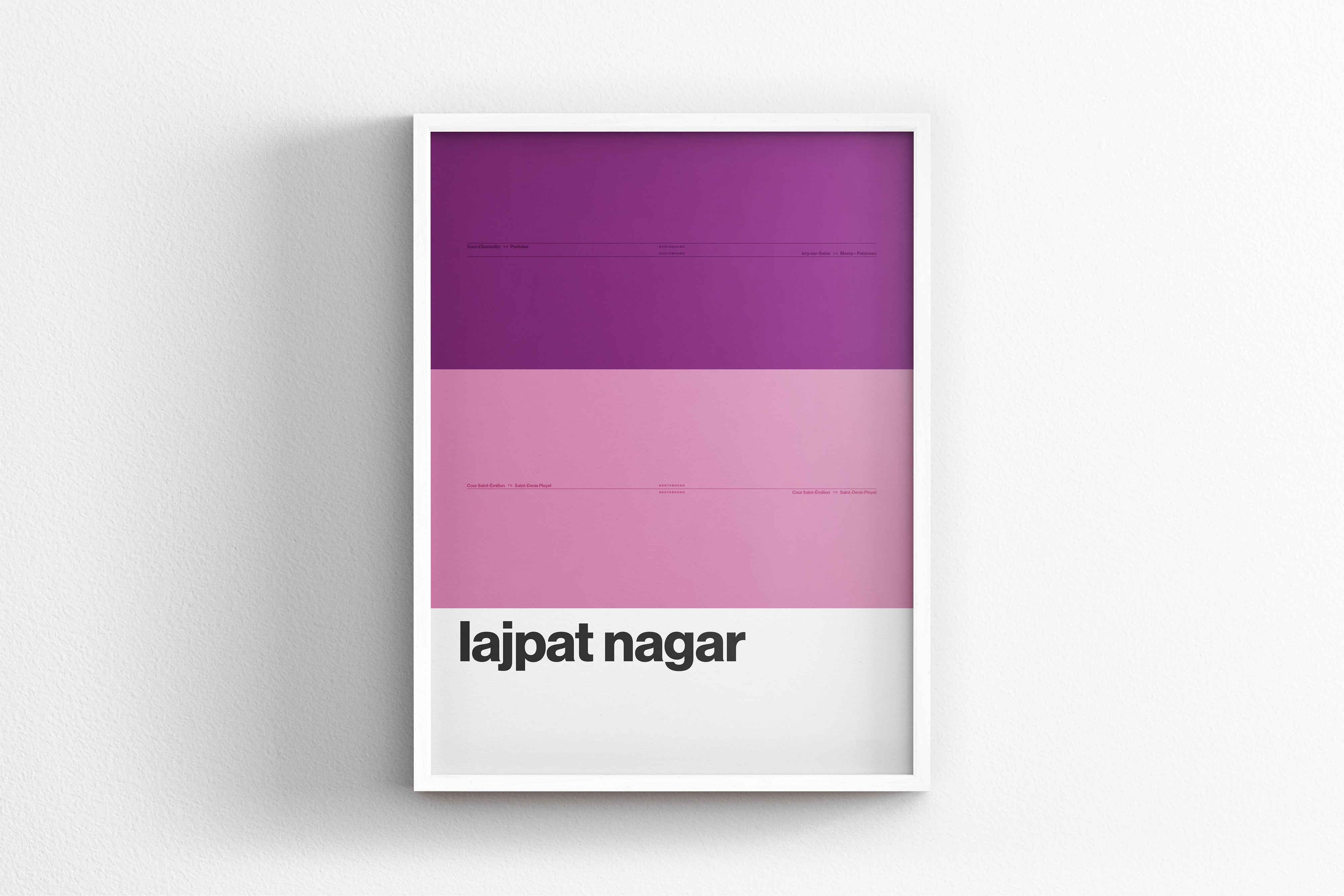 Lajpat Nagar Station / Delhi Metro
