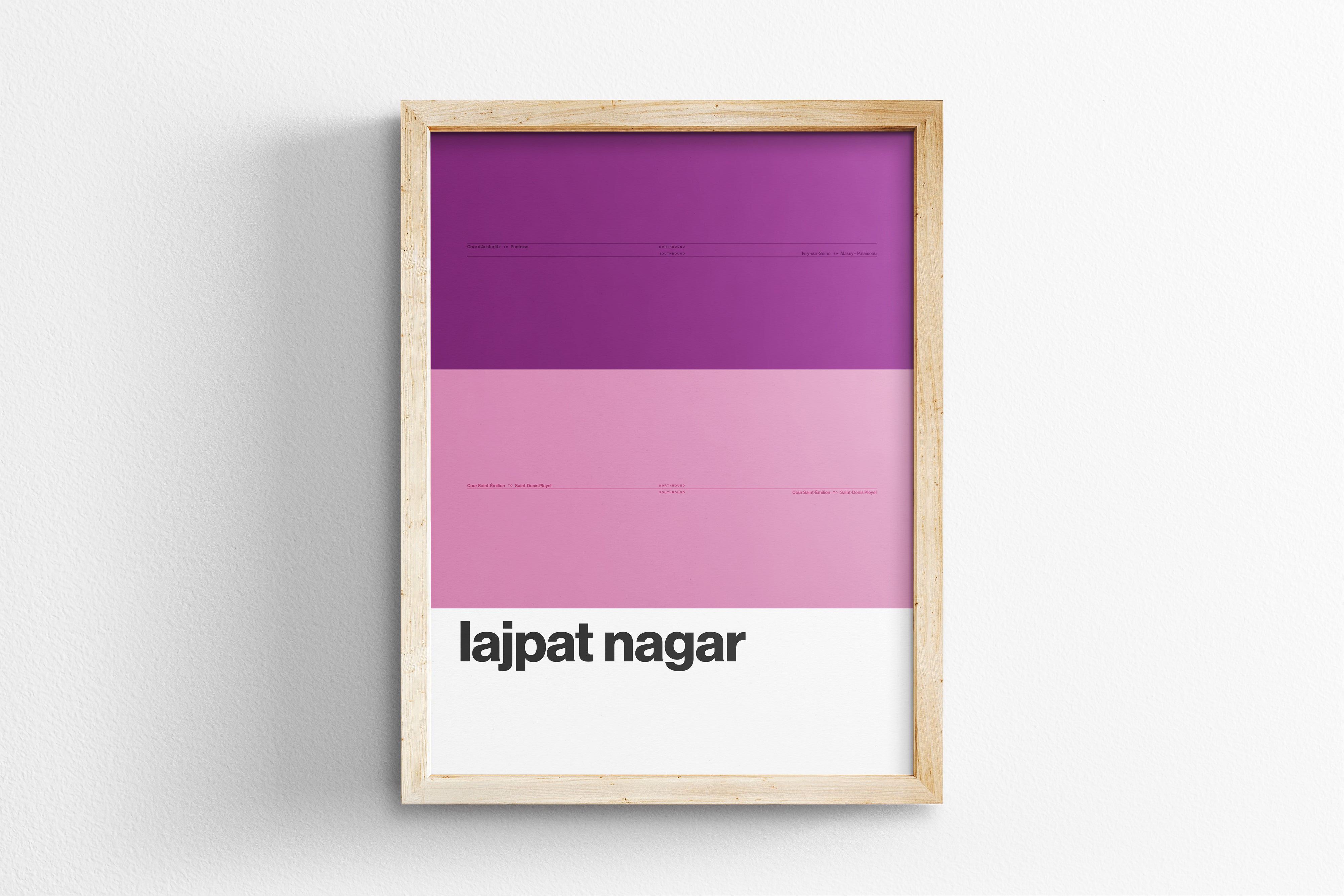 Lajpat Nagar Station / Delhi Metro