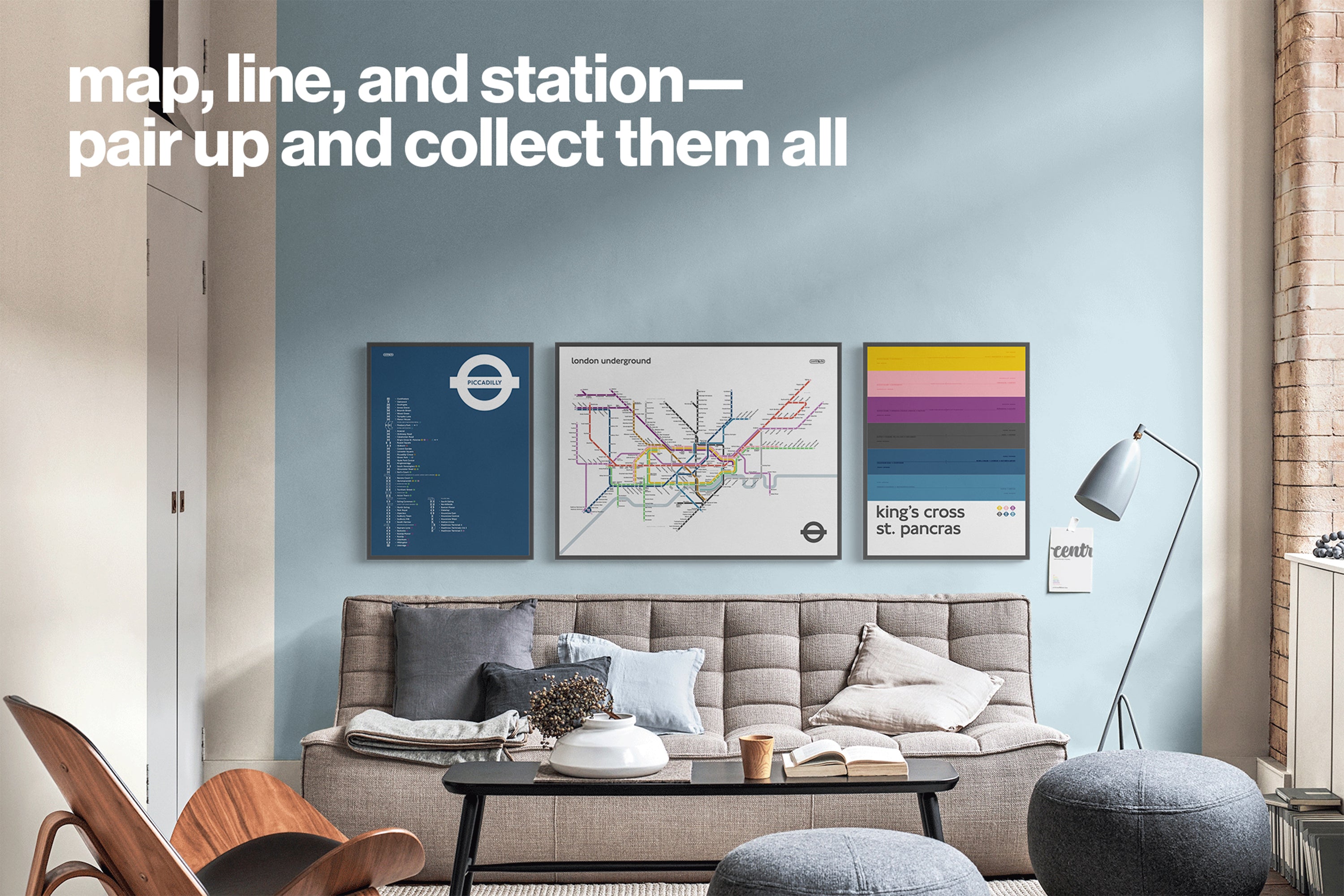 London Underground Tube Map / Light Mode System Map / Horizontal