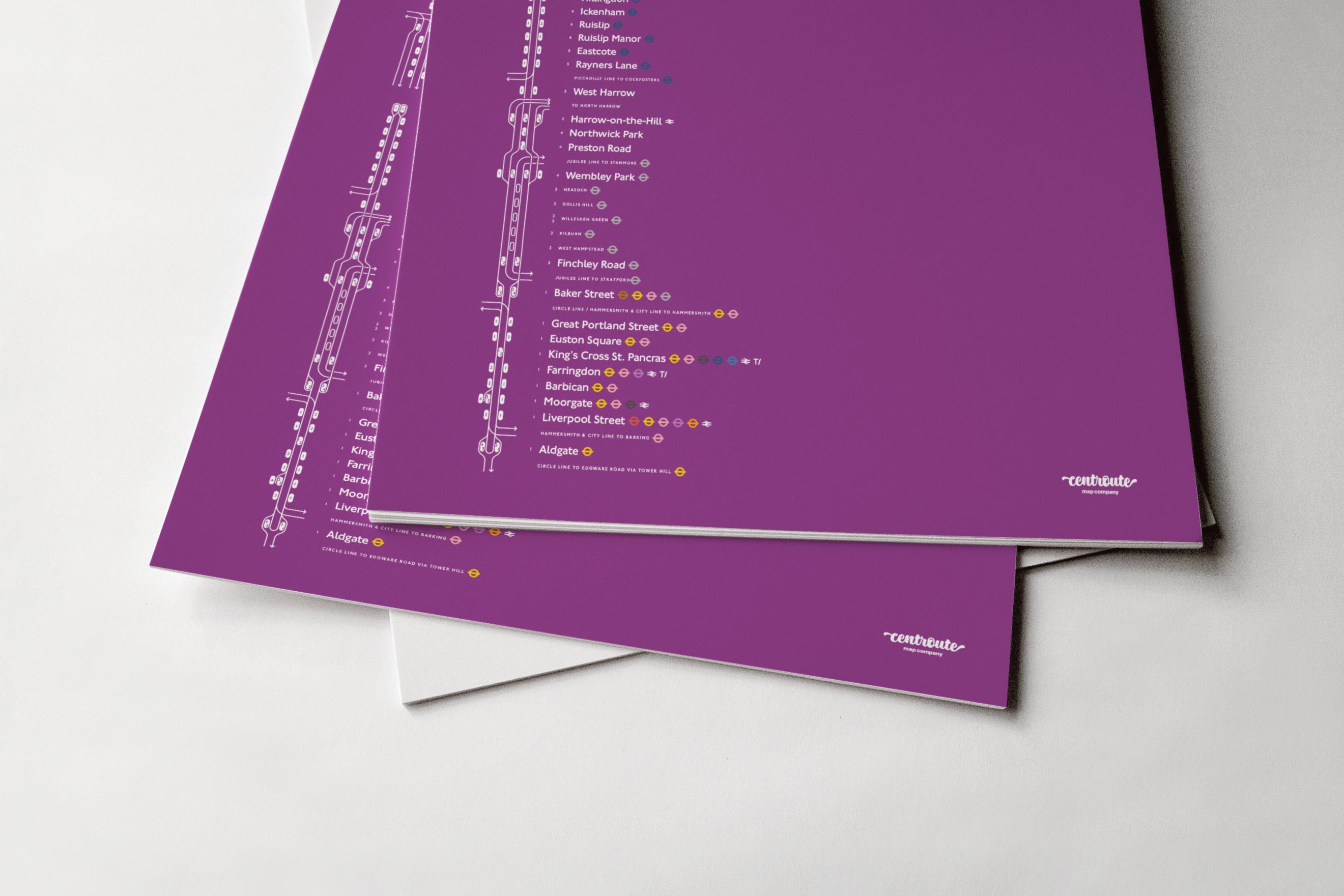 Metropolitan Line Map / London Underground
