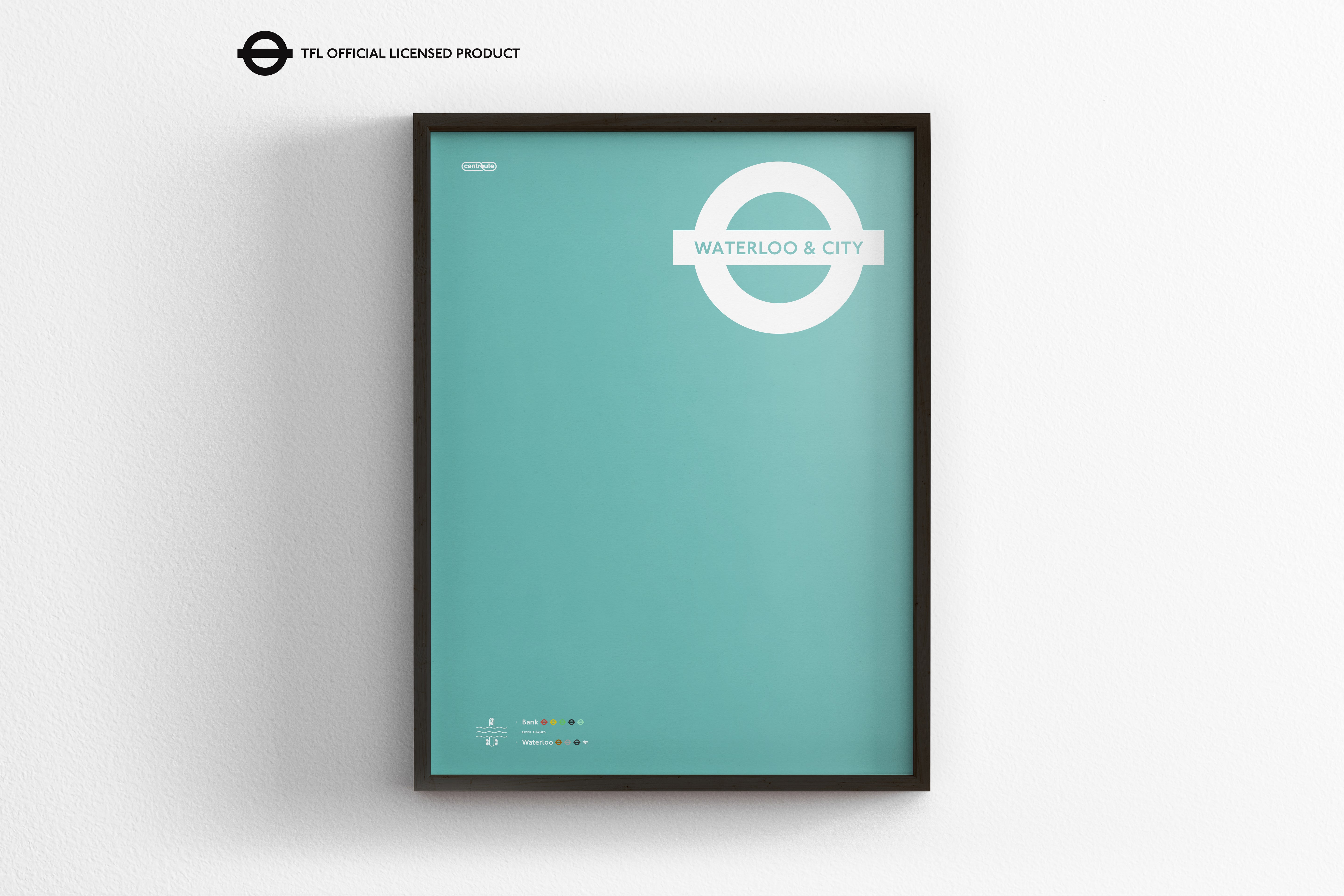 Waterloo & City Line Tube Map / London Underground