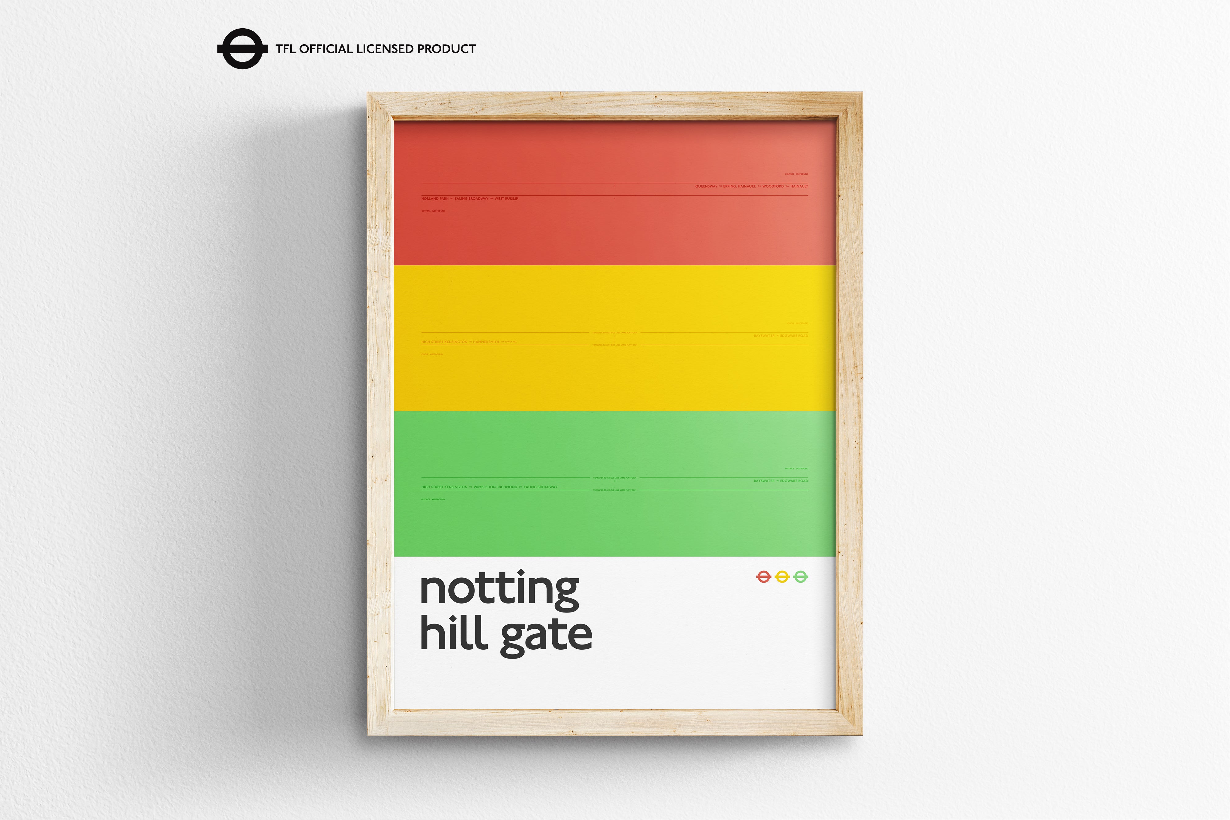 Notting Hill Gate Station / London Underground