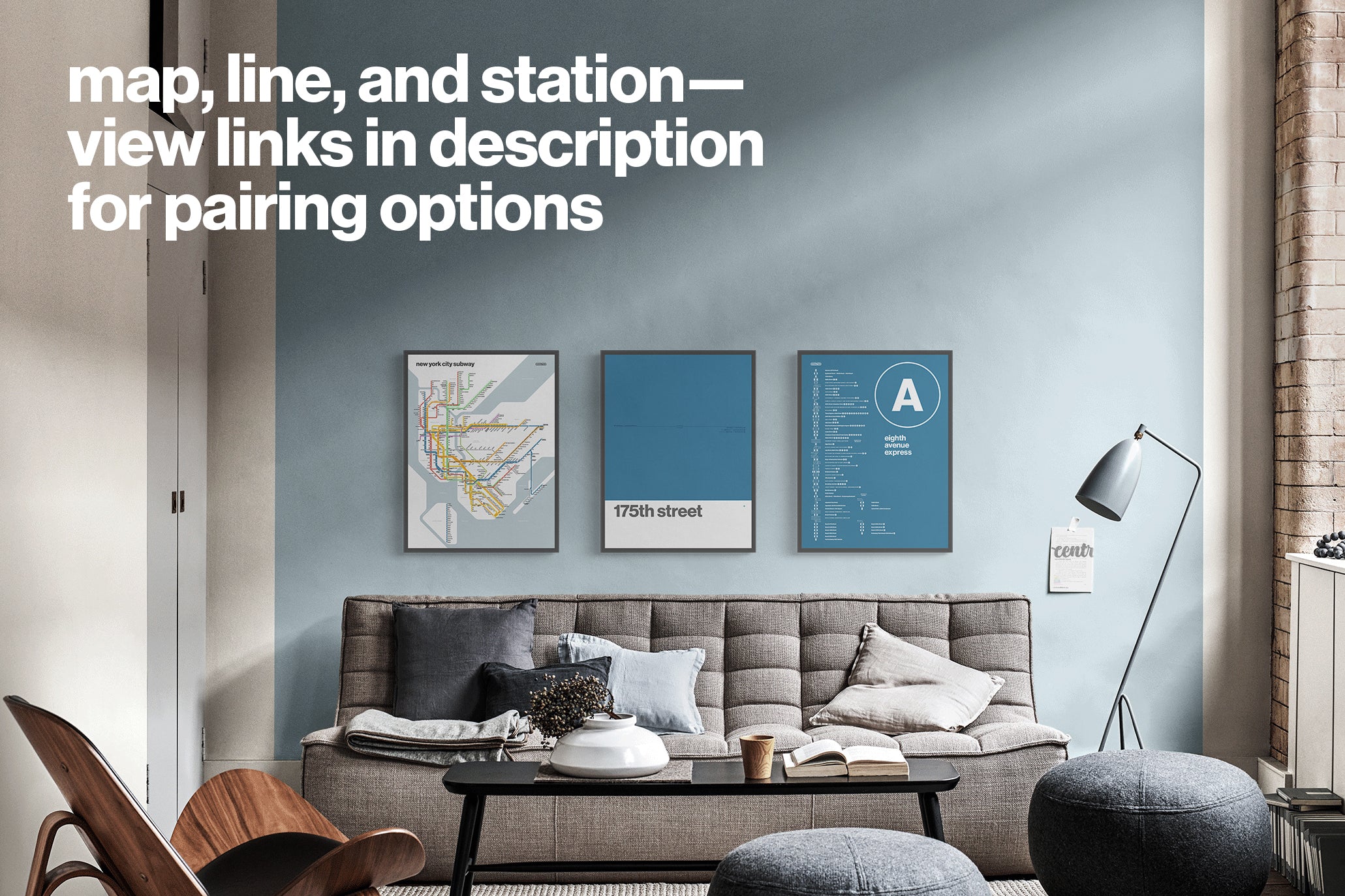 A Train Map One Color / NYC Subway