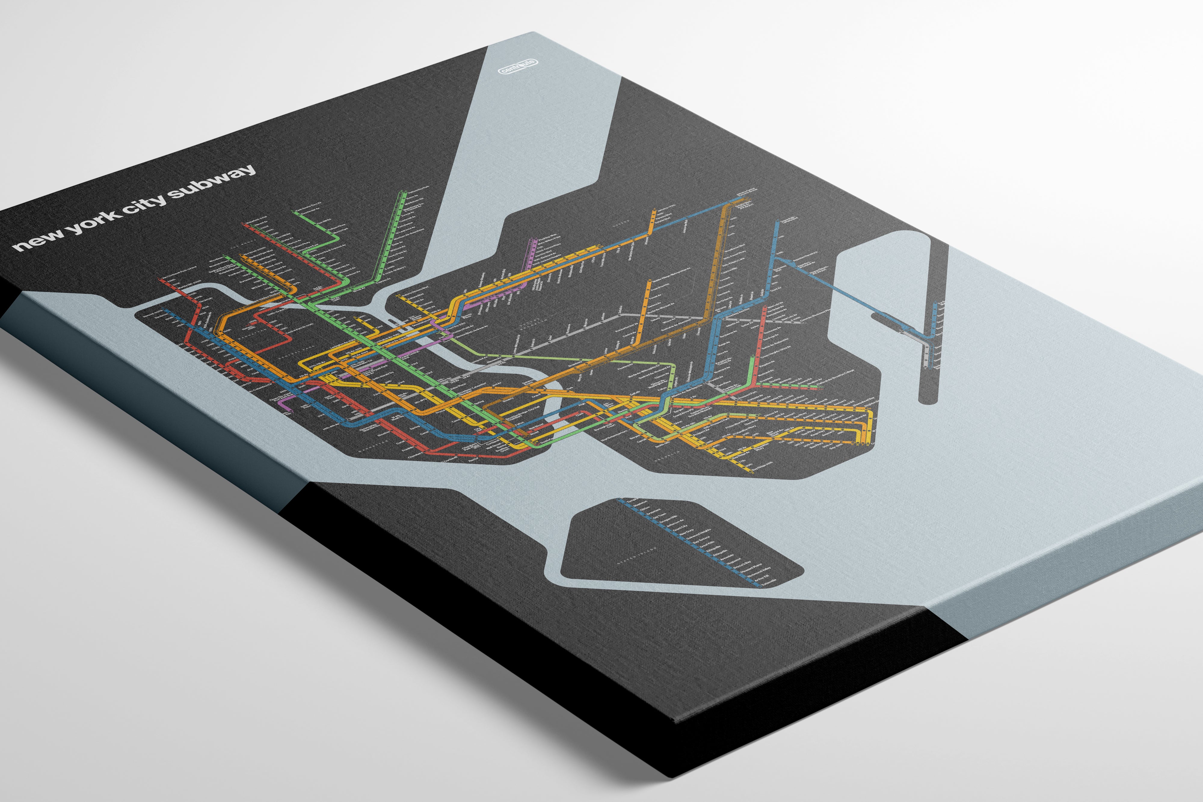 NYC Subway / Dark Mode System Map