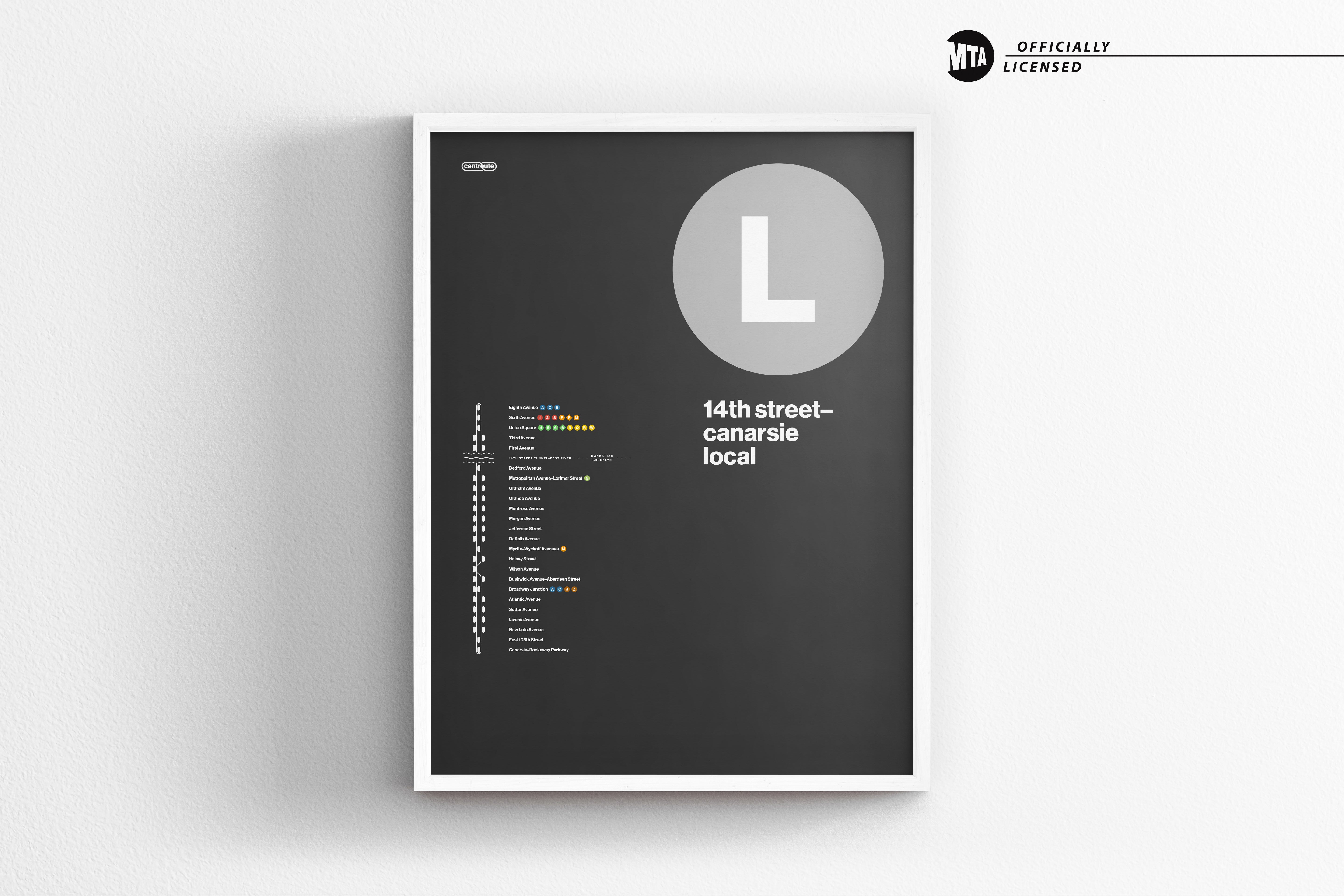 L Train Map / NYC Subway