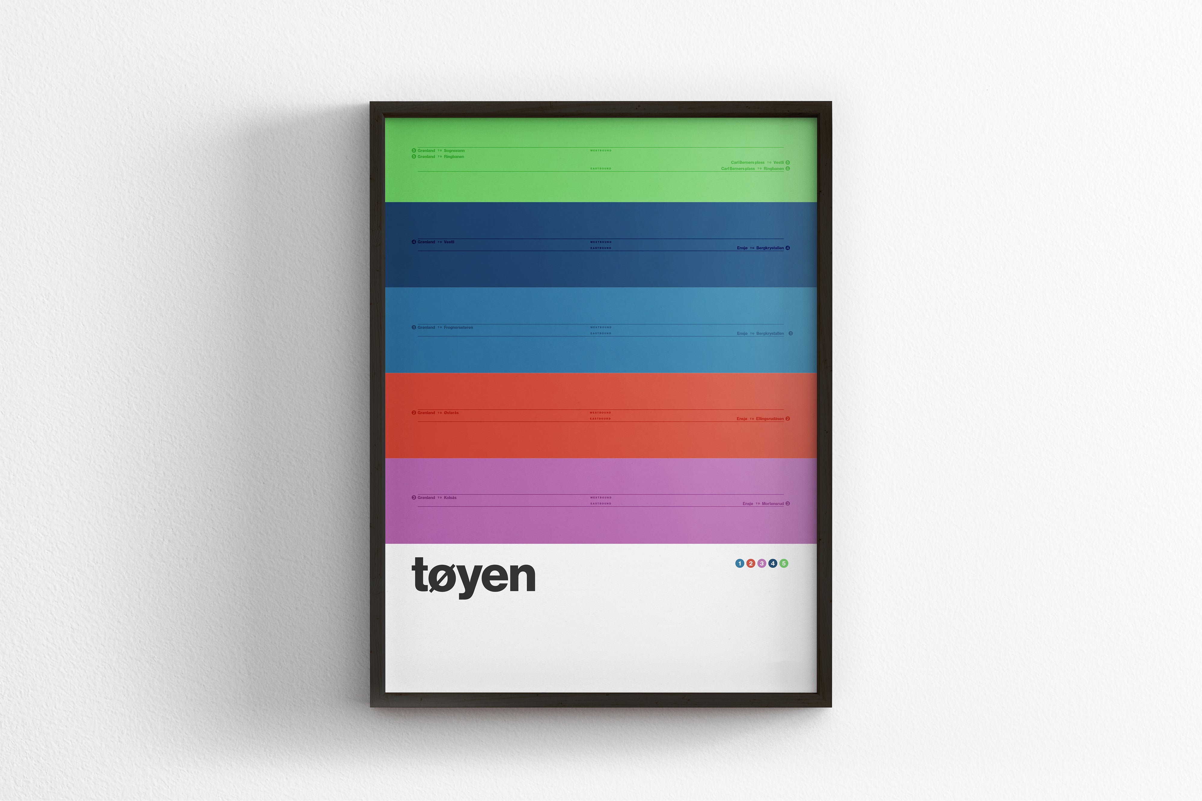 Tøyen Station / Oslo Metro