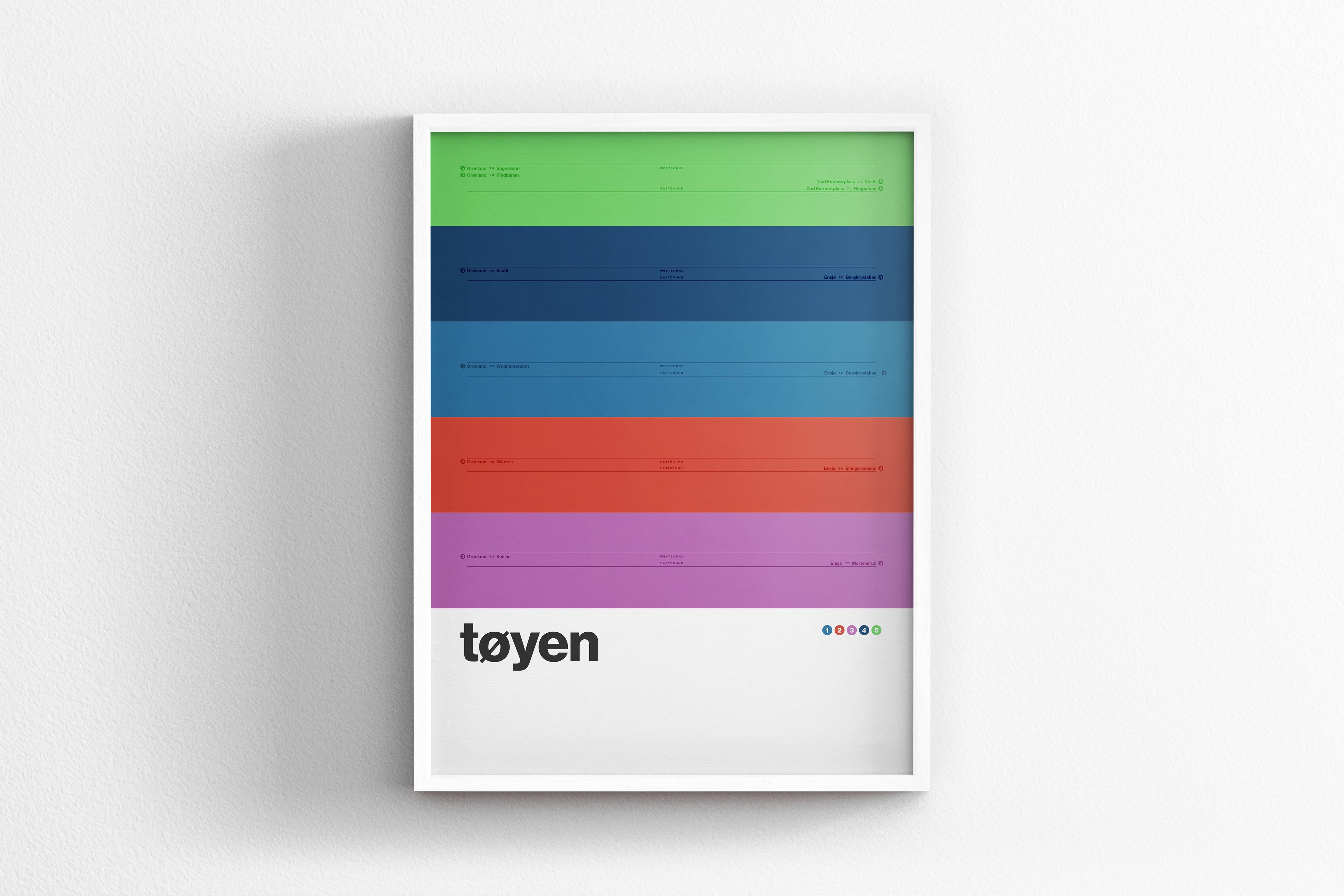 Tøyen Station / Oslo Metro