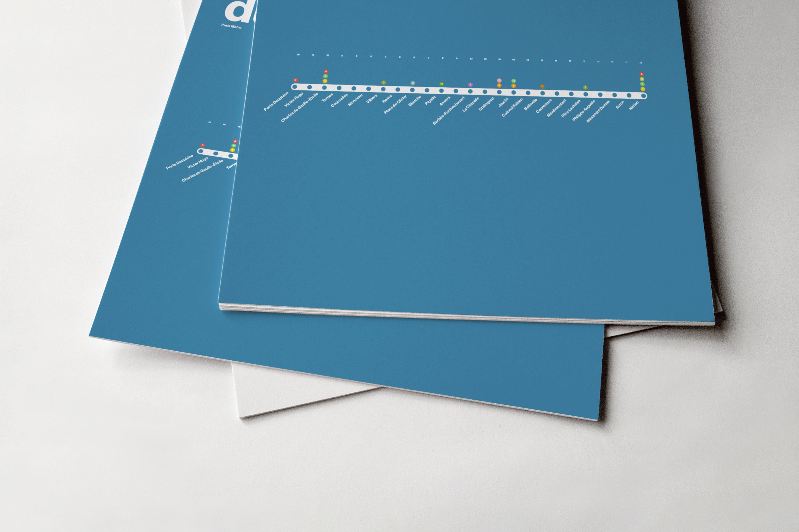 Line 2 Map / Paris Metro