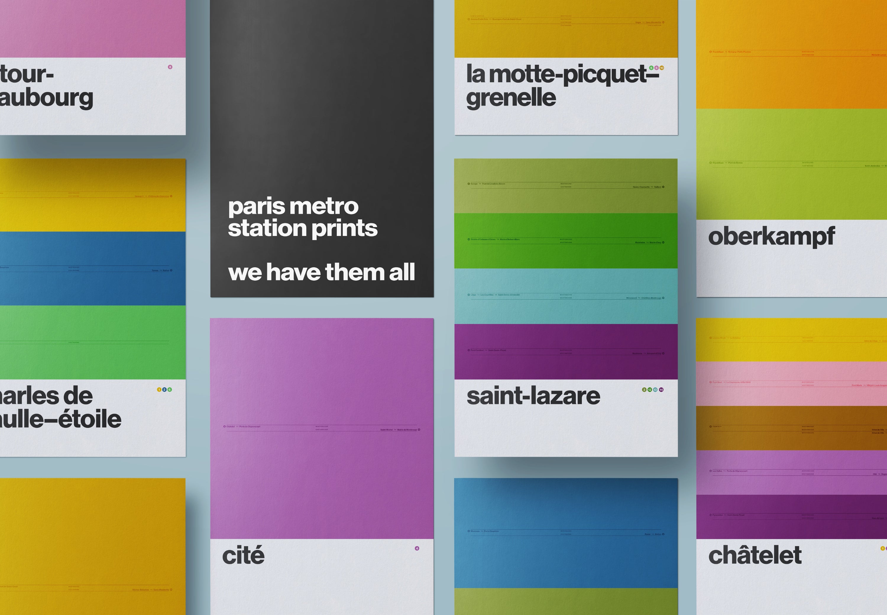 Paris Metro / All Stations