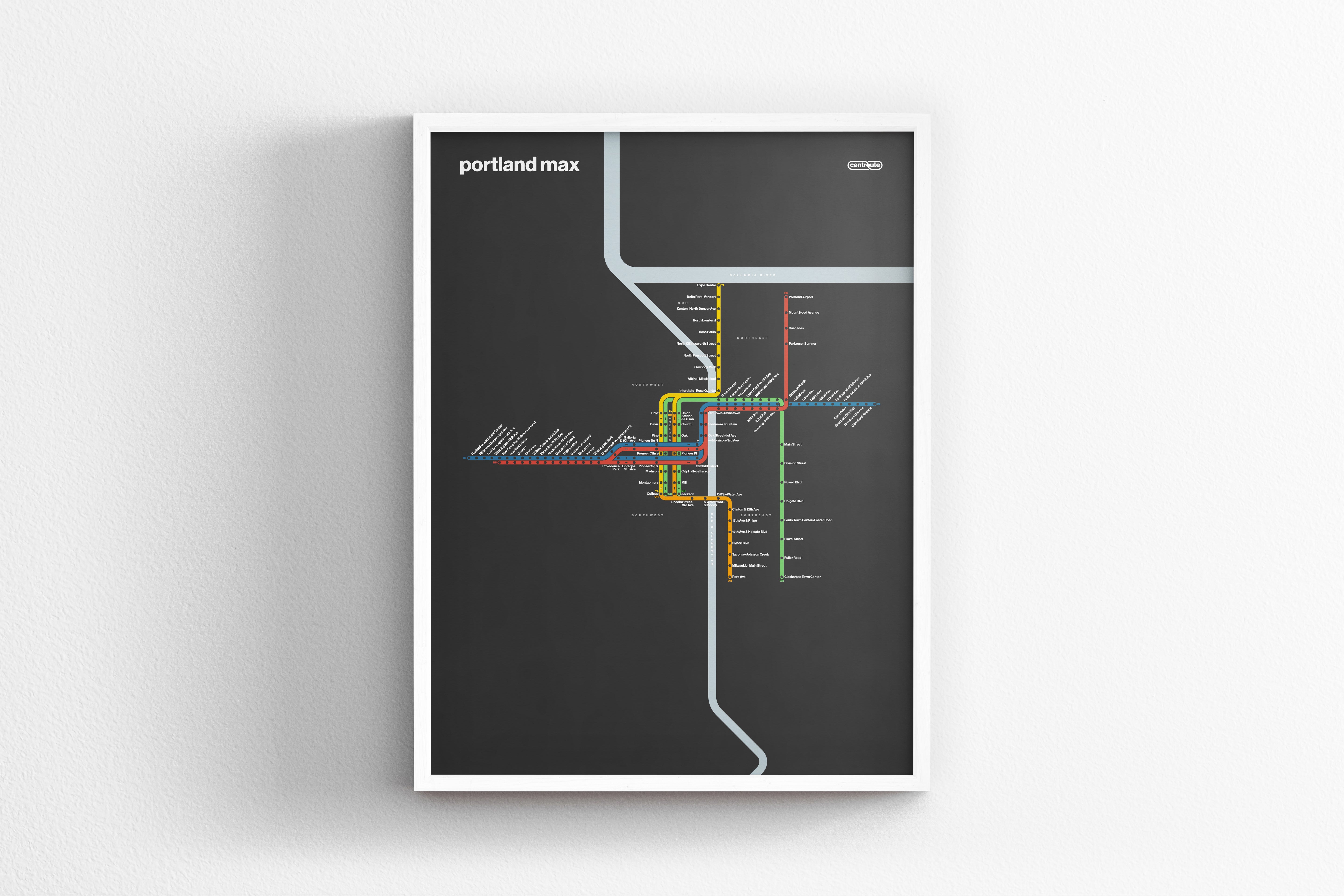 Portland Max / Dark Mode System Map