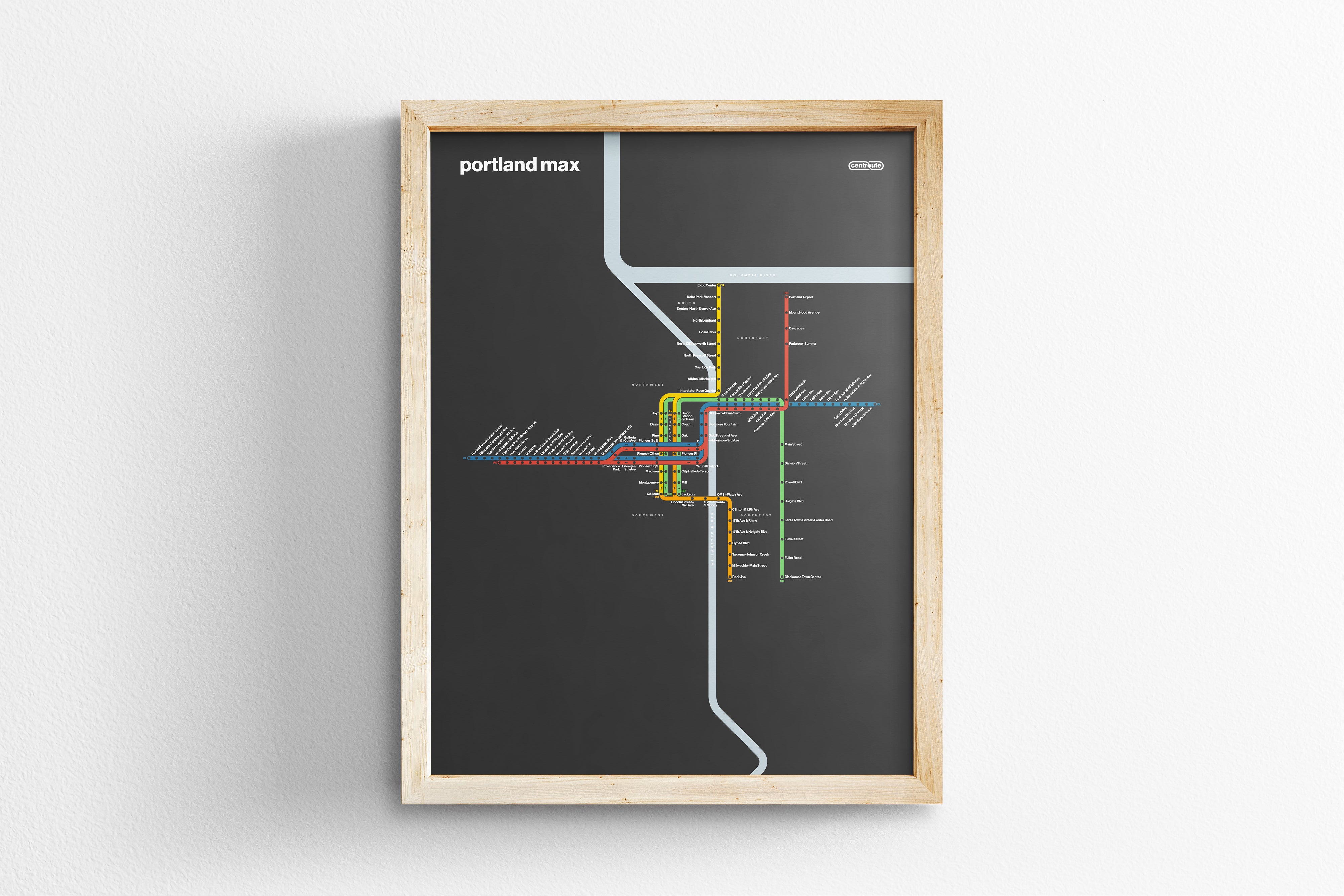 Portland Max / Dark Mode System Map
