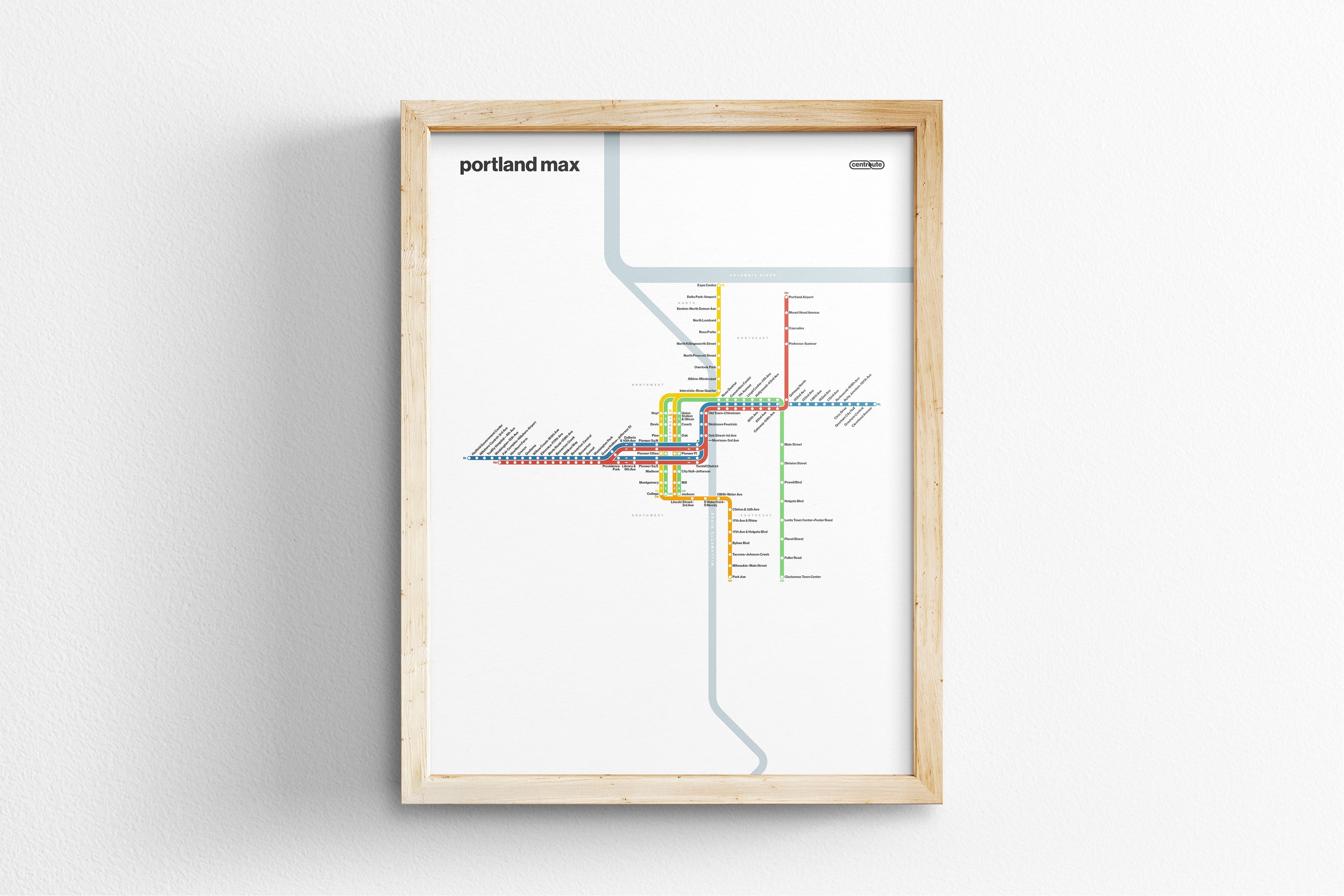 Portland Max / Light Mode System Map