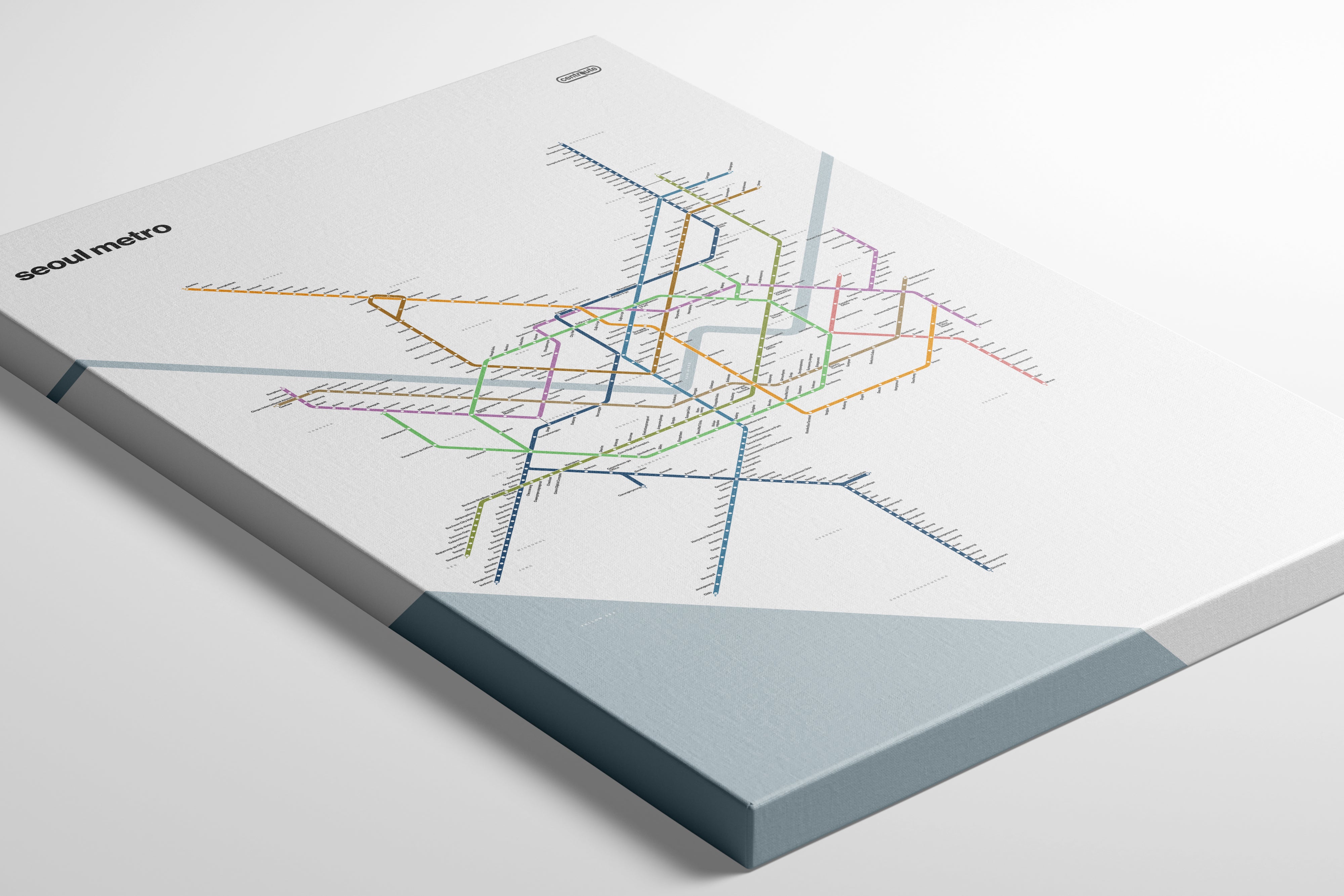 Seoul Metro 서울교통공사 / Light Mode System Map / English