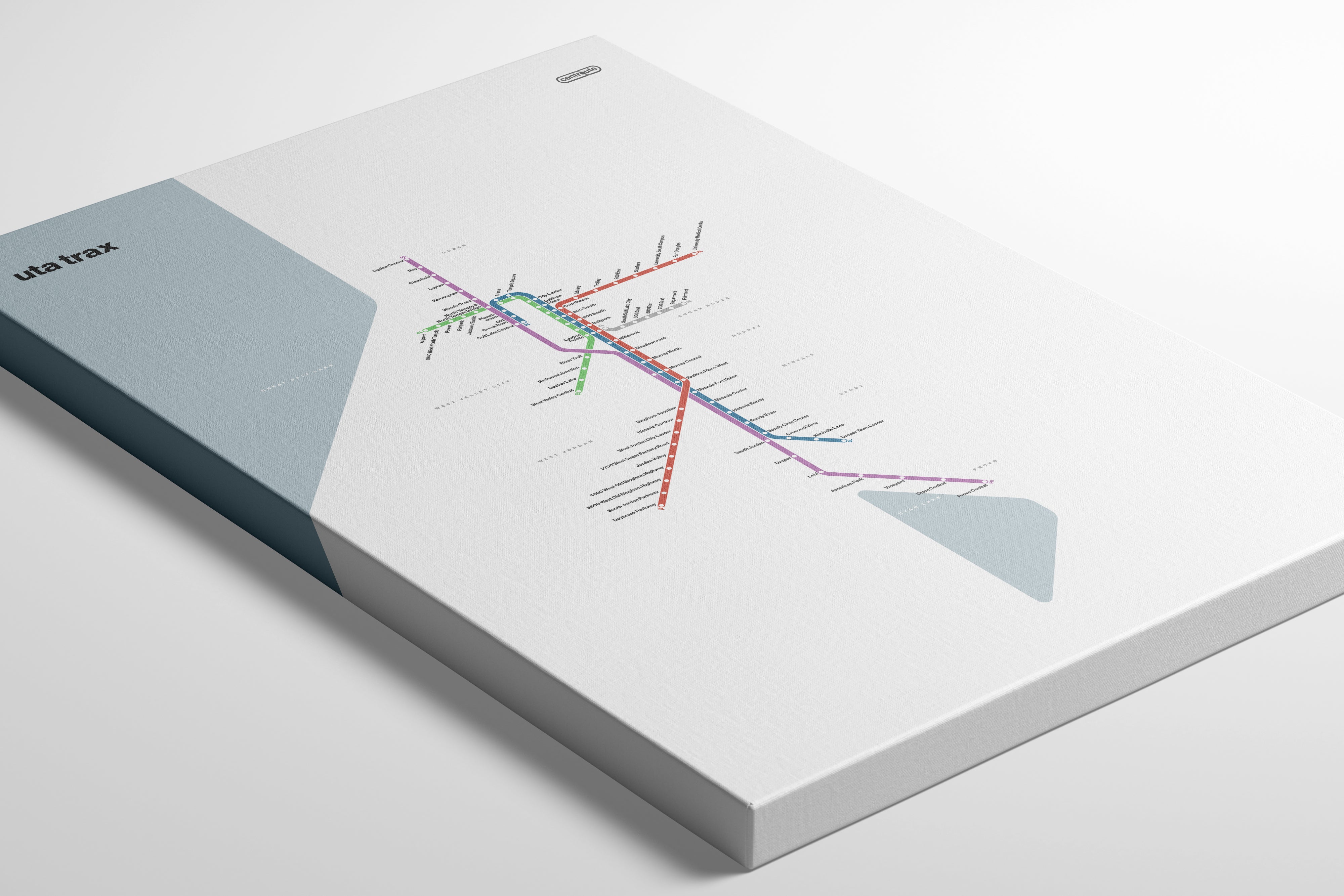 Utah Trax / Light Mode System Map