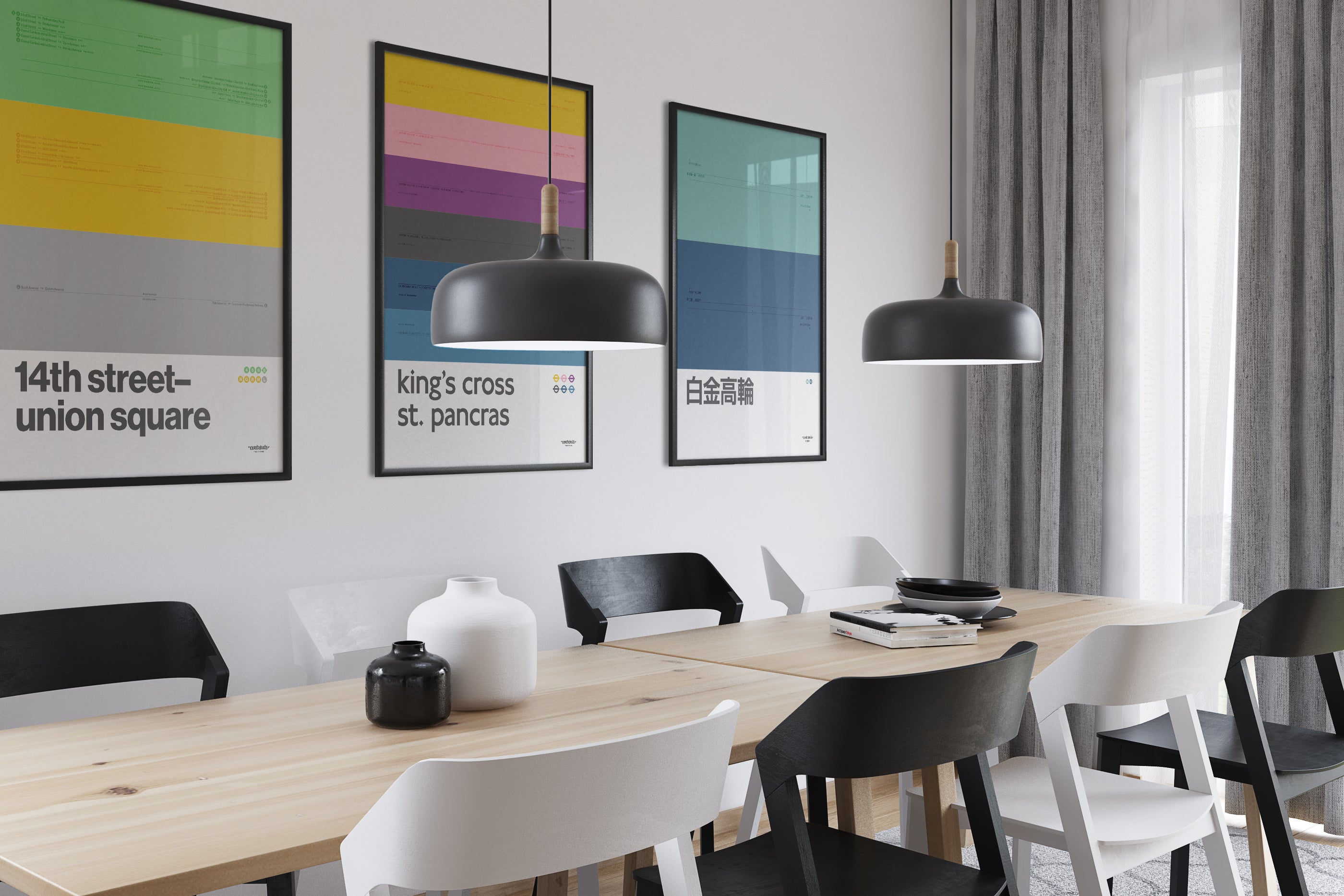 Metro and Subway Station Prints