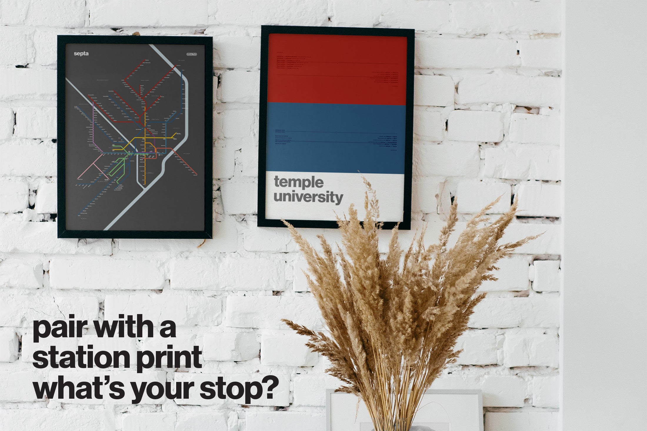 SEPTA Rail / Dark Mode System Map