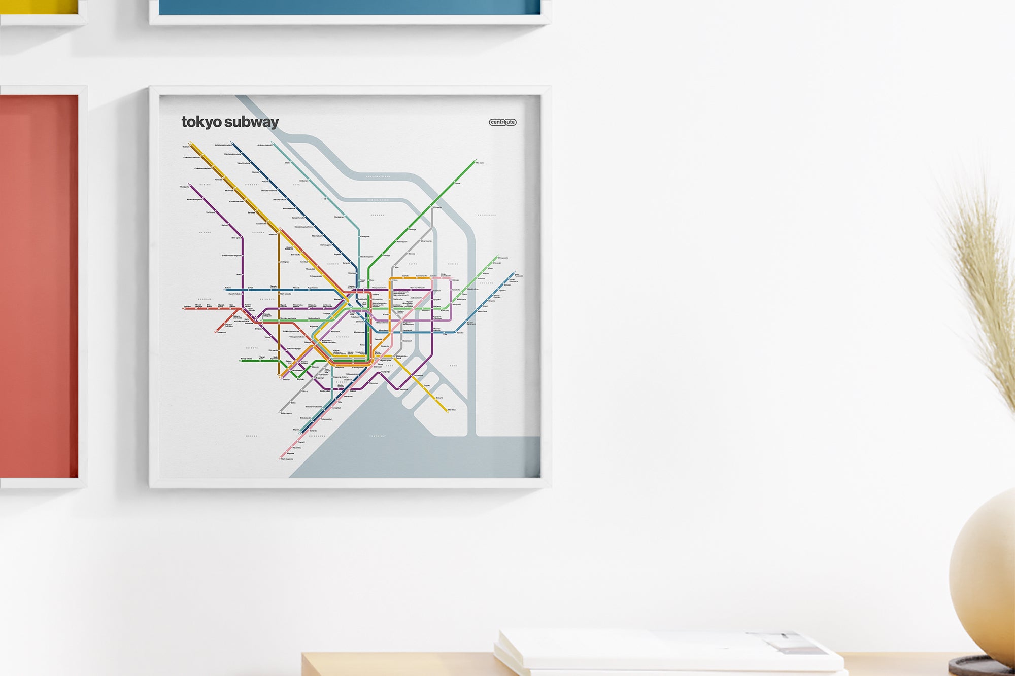 Tokyo Subway 東京の地下鉄 / Light Mode System Map / English