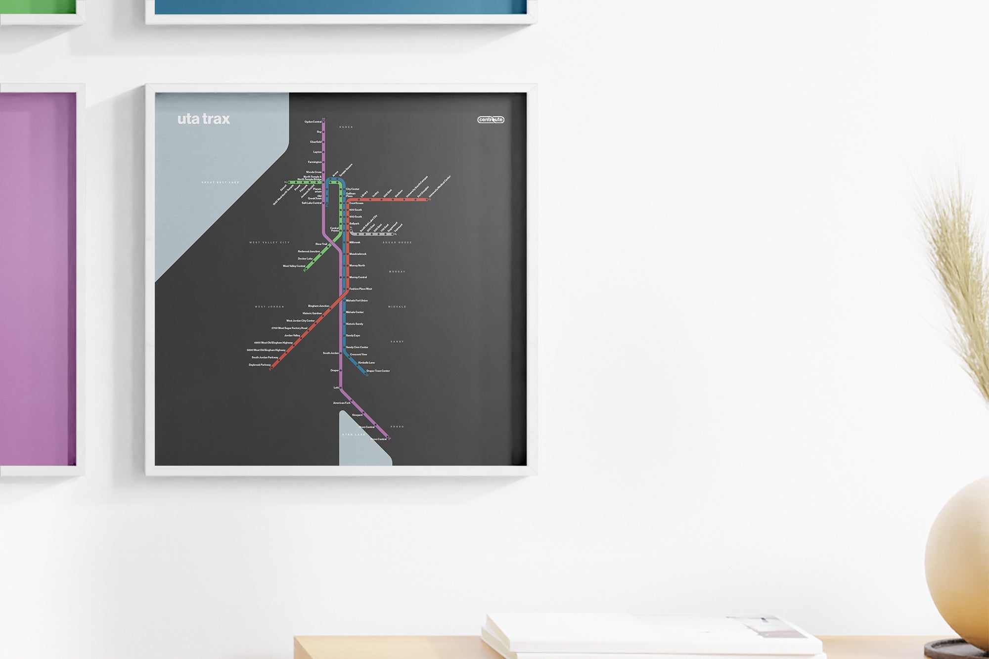 Utah Trax / Dark Mode System Map