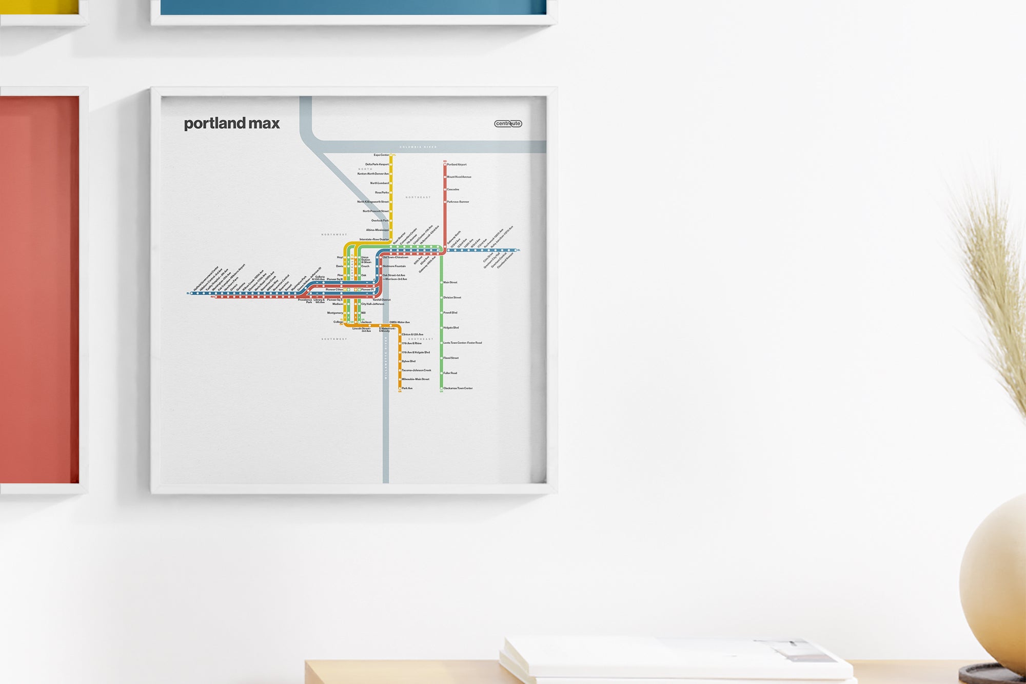 Portland Max Map – Light Mode